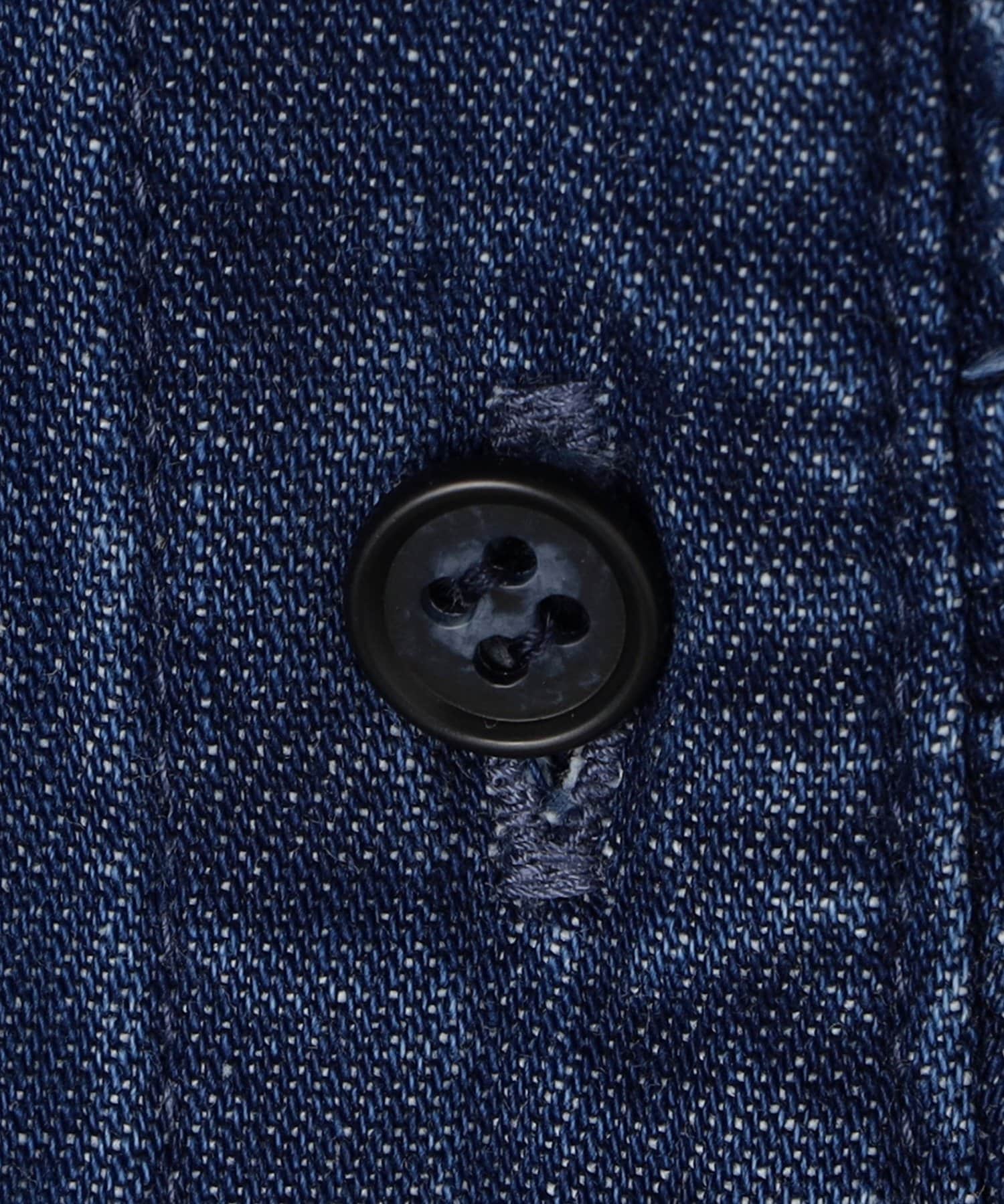 NOLLEY'S(ノーリーズ) 【RM denim】フリルデニムブラウス