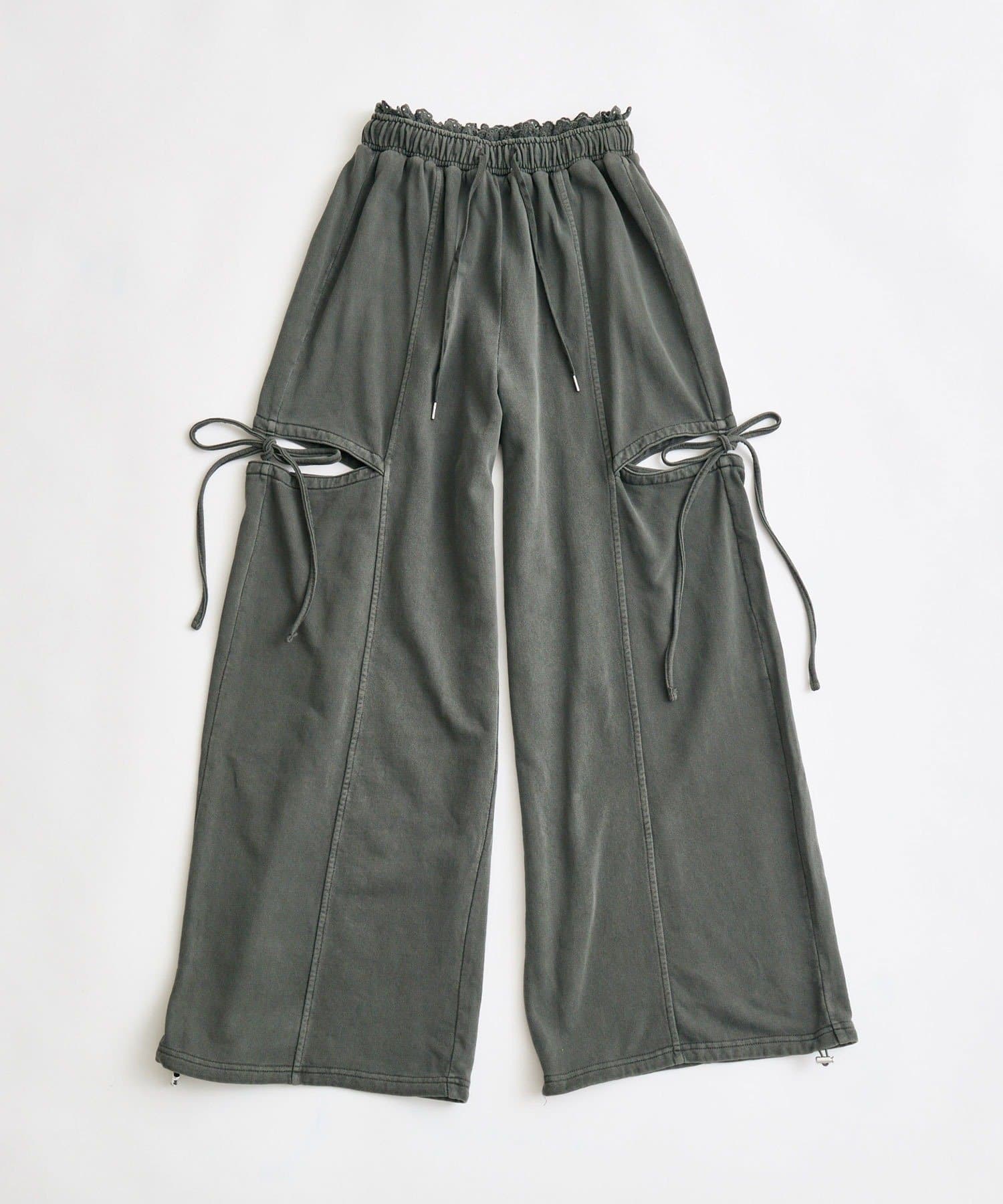OLIVE des OLIVE(オリーブ デ オリーブ) サイドリボンスウェットパンツ