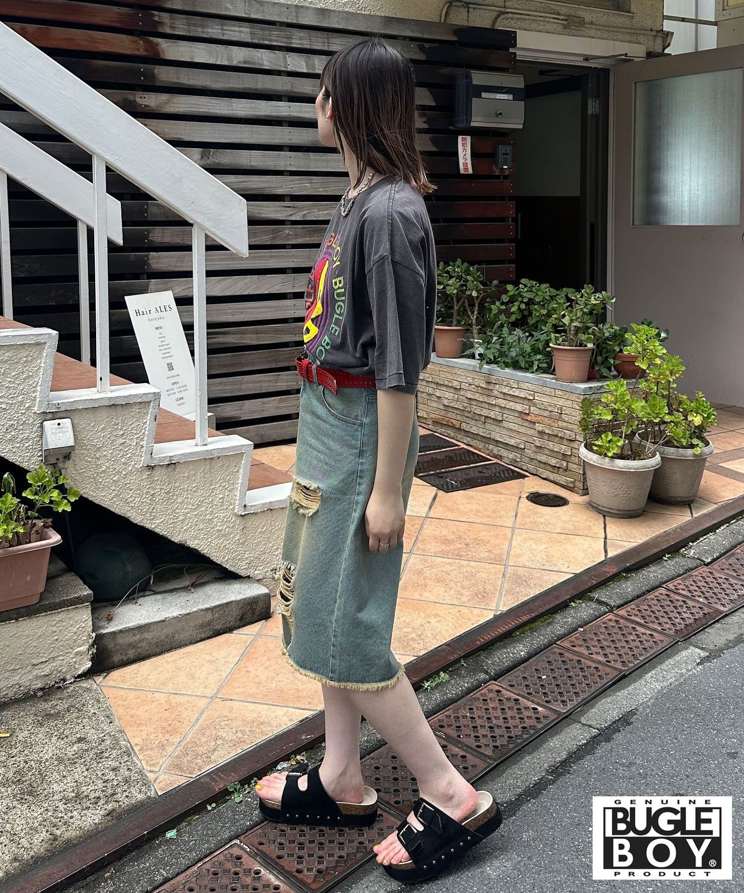 CIAOPANIC(チャオパニック) 【BUGLE BOY/ビューグル ボーイ】アソートプリントTシャツ