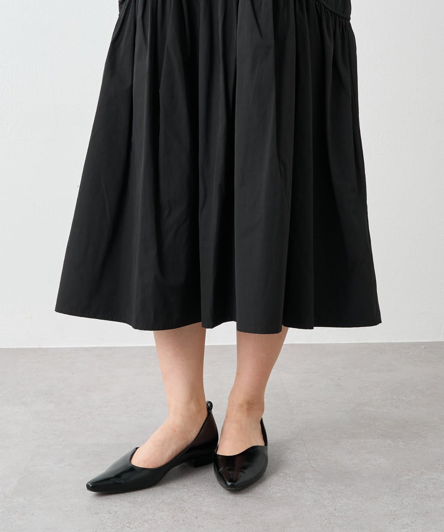 un dix cors(アンディコール) 《幅広い着こなしに》前後2WAYドロストキャミワンピース