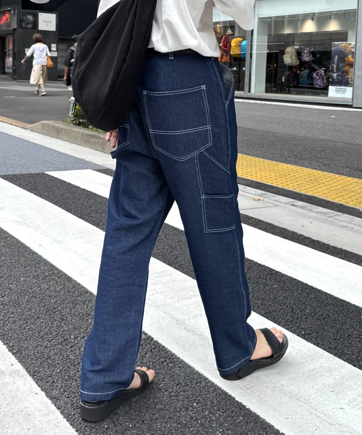 CIAOPANIC TYPY(チャオパニックティピー) 【夏でも涼しい◎】【TYPYDENIM】メッシュデニムワークパンツ
