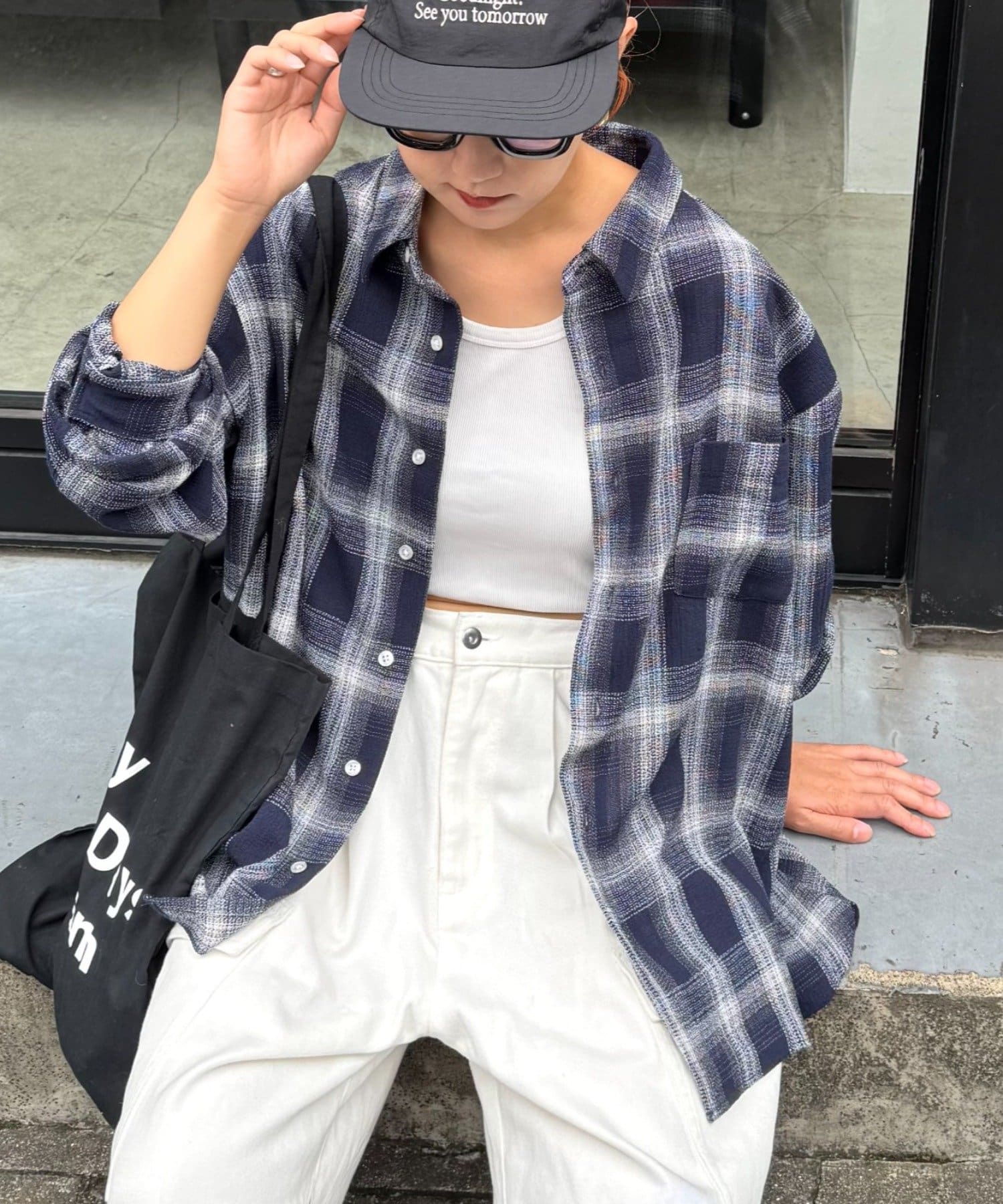 CIAOPANIC TYPY(チャオパニックティピー) 【ユニセックス】カラミオリオンブレーチェックシャツ