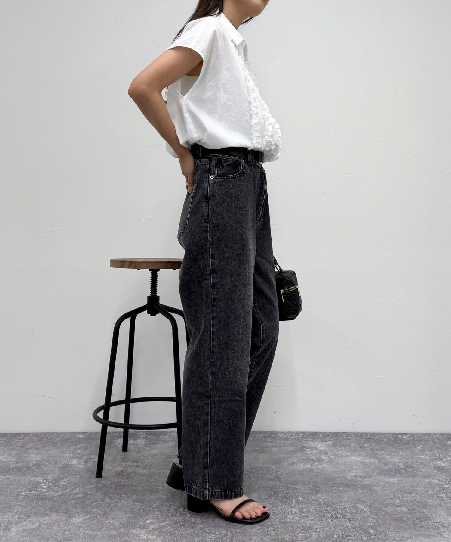 FREDY&GLOSTER パフスリーブブラウス フレディ アンド グロスター FREDY & GLOSTER 【Fredy&GLOSTER