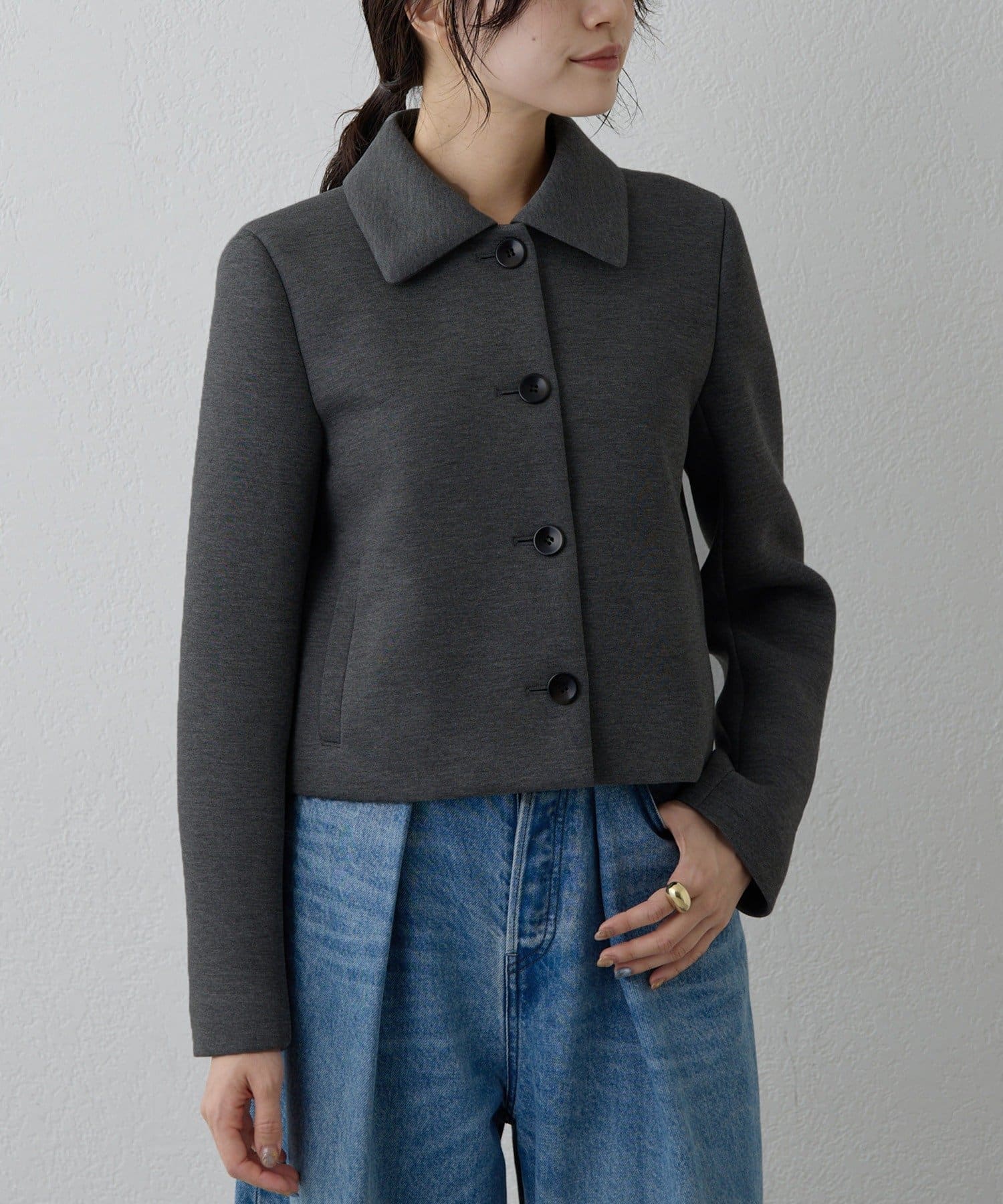 【新品】Drawing numbers　刺繍レースジャケット 新品】Drawing numbers 刺繍レースジャケット