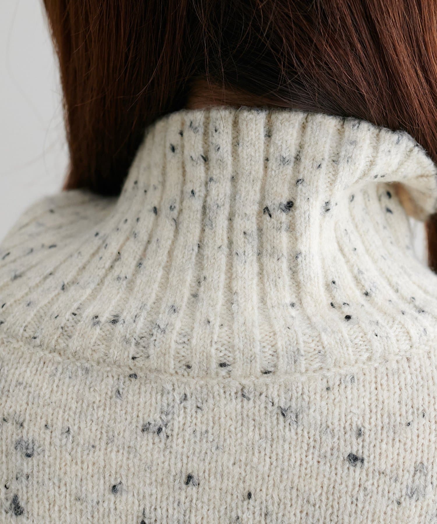 DISCOAT(ディスコート) 【新色追加!/WEB限定】ハイネックワイドリブニット