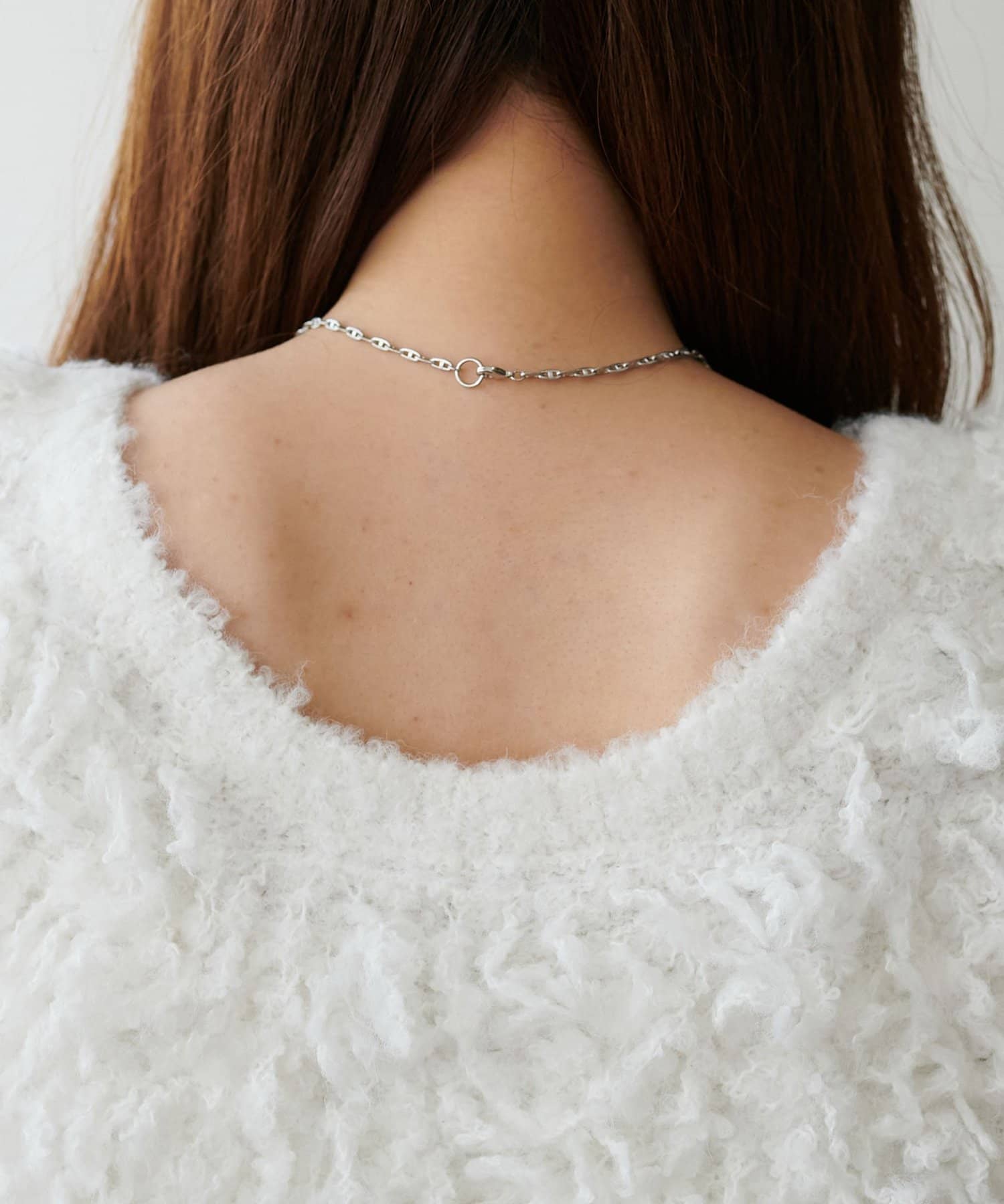 DISCOAT(ディスコート) 【シーズンレス/着回し】ウール混ループヤーンニットベスト《WEB限定》