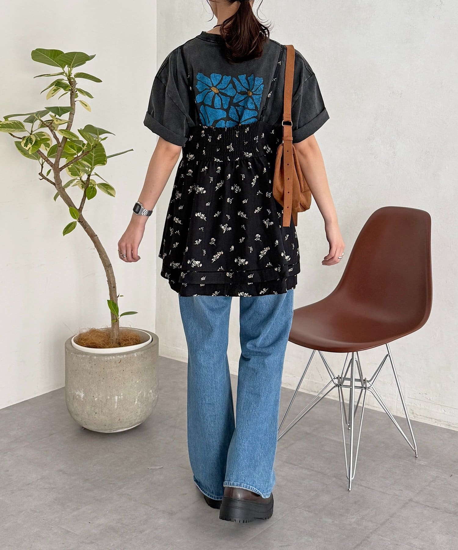 CPCM(シーピーシーエム) アソート裾レースキャミチュニック