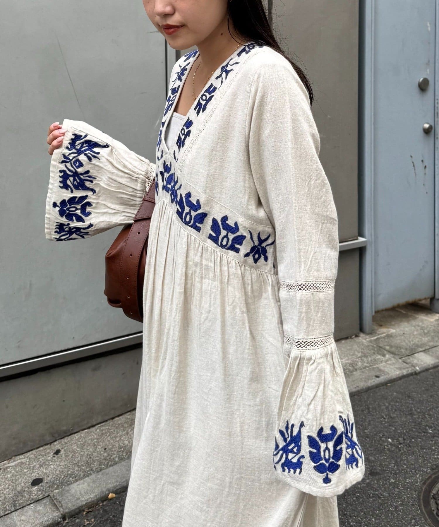 CELIA DRAGOUNI ワンピース　刺繍　チュニック　ユナイテッドアローズ CELIA DRAGOUNI ワンピース 刺繍 チュニック ユナイテッド