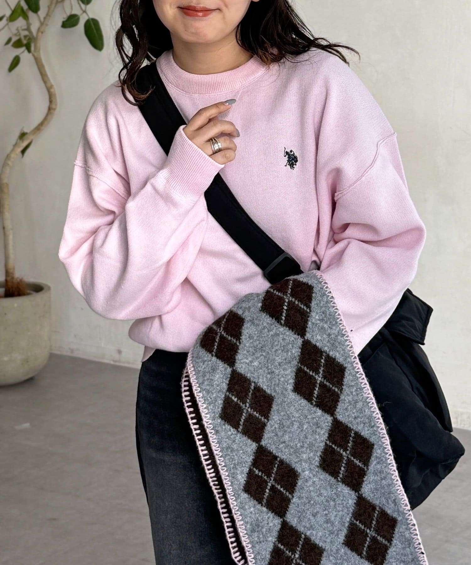 CPCM(シーピーシーエム) 【U.S. POLO ASSN.】スウェットライクニット