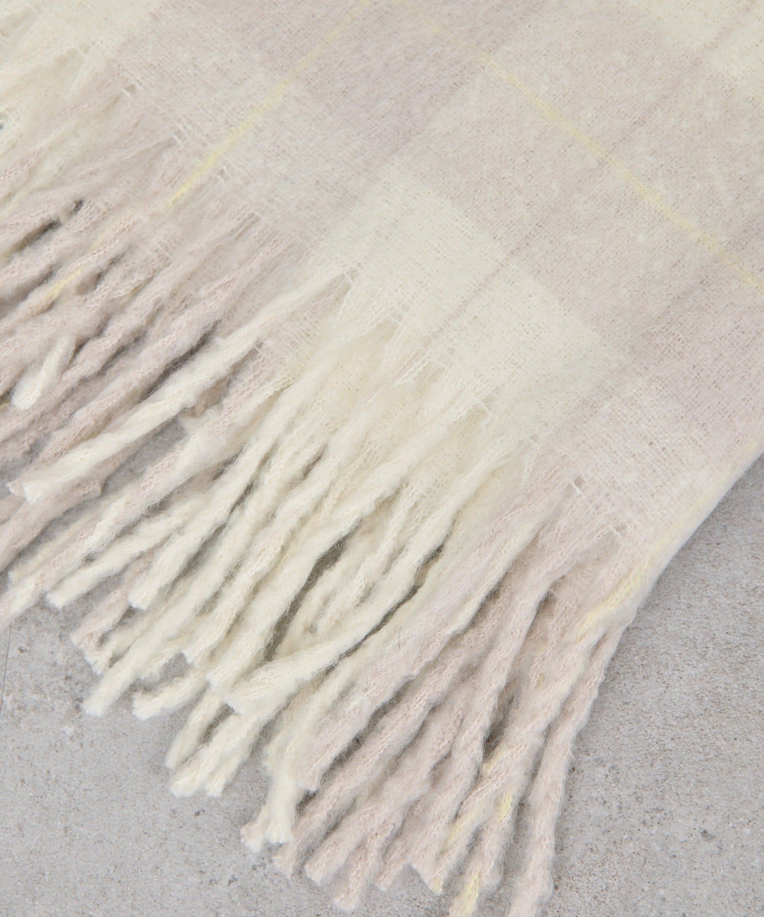 GALLARDAGALANTE(ガリャルダガランテ) ブークレーチェックストール