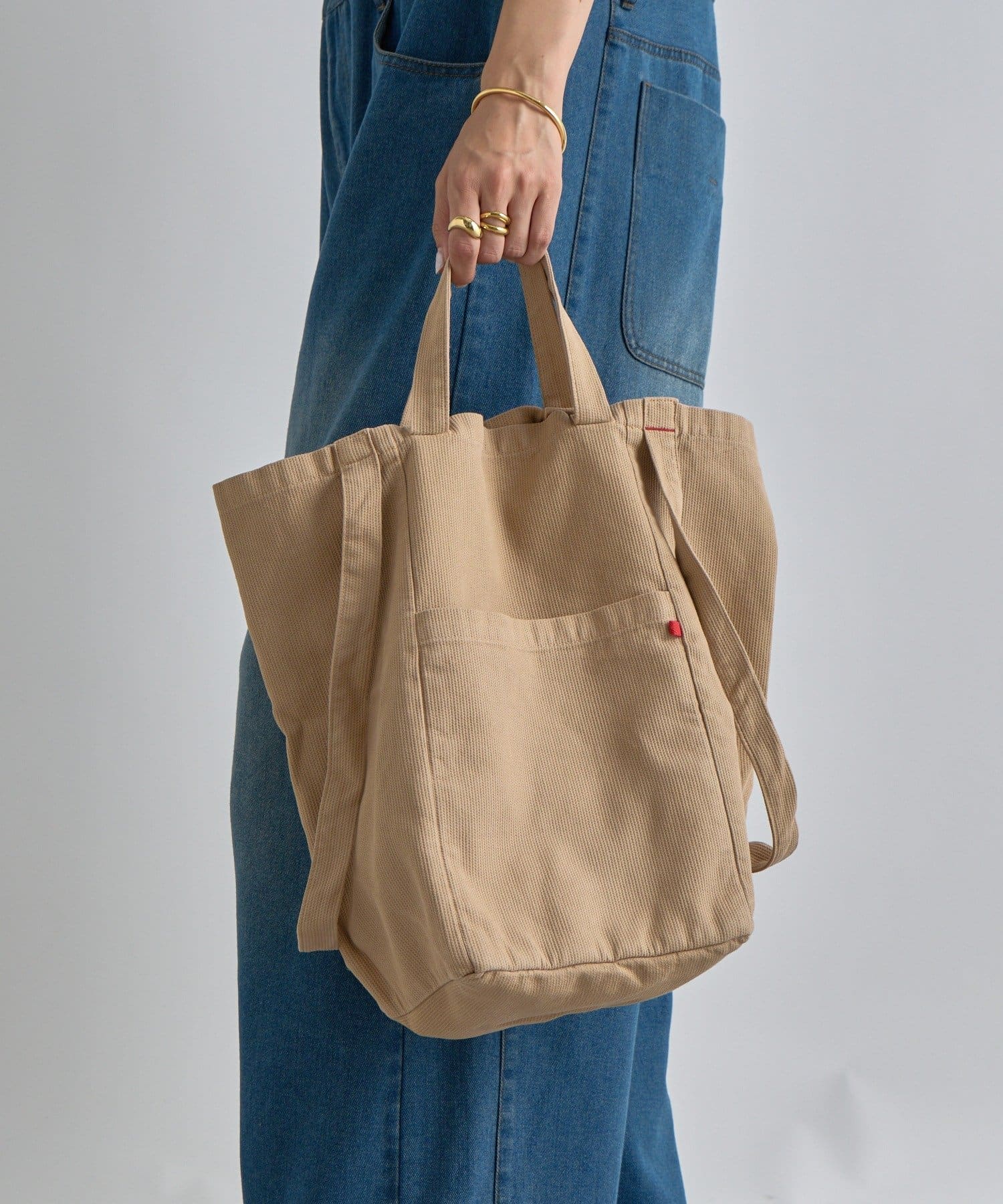 RIVE DROITE(リヴドロワ) 【MONN.:.(モン)】2WAY TOTE BAG