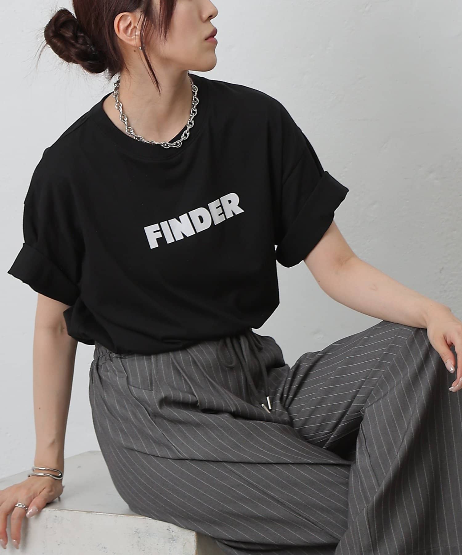 COLONY 2139(コロニー トゥーワンスリーナイン) FINDERプリントTシャツ