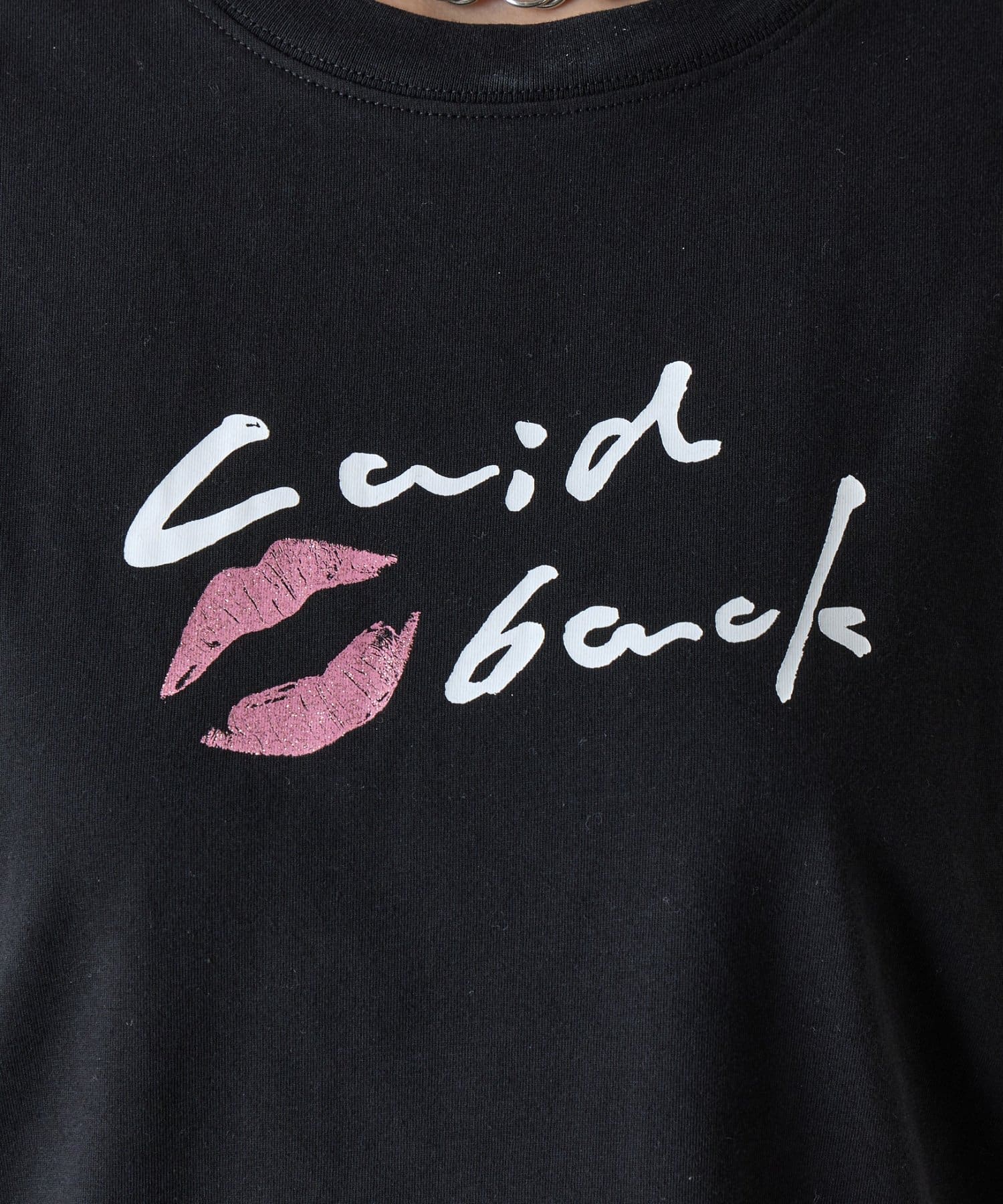 COLONY 2139(コロニー トゥーワンスリーナイン) LipsプリントTシャツ