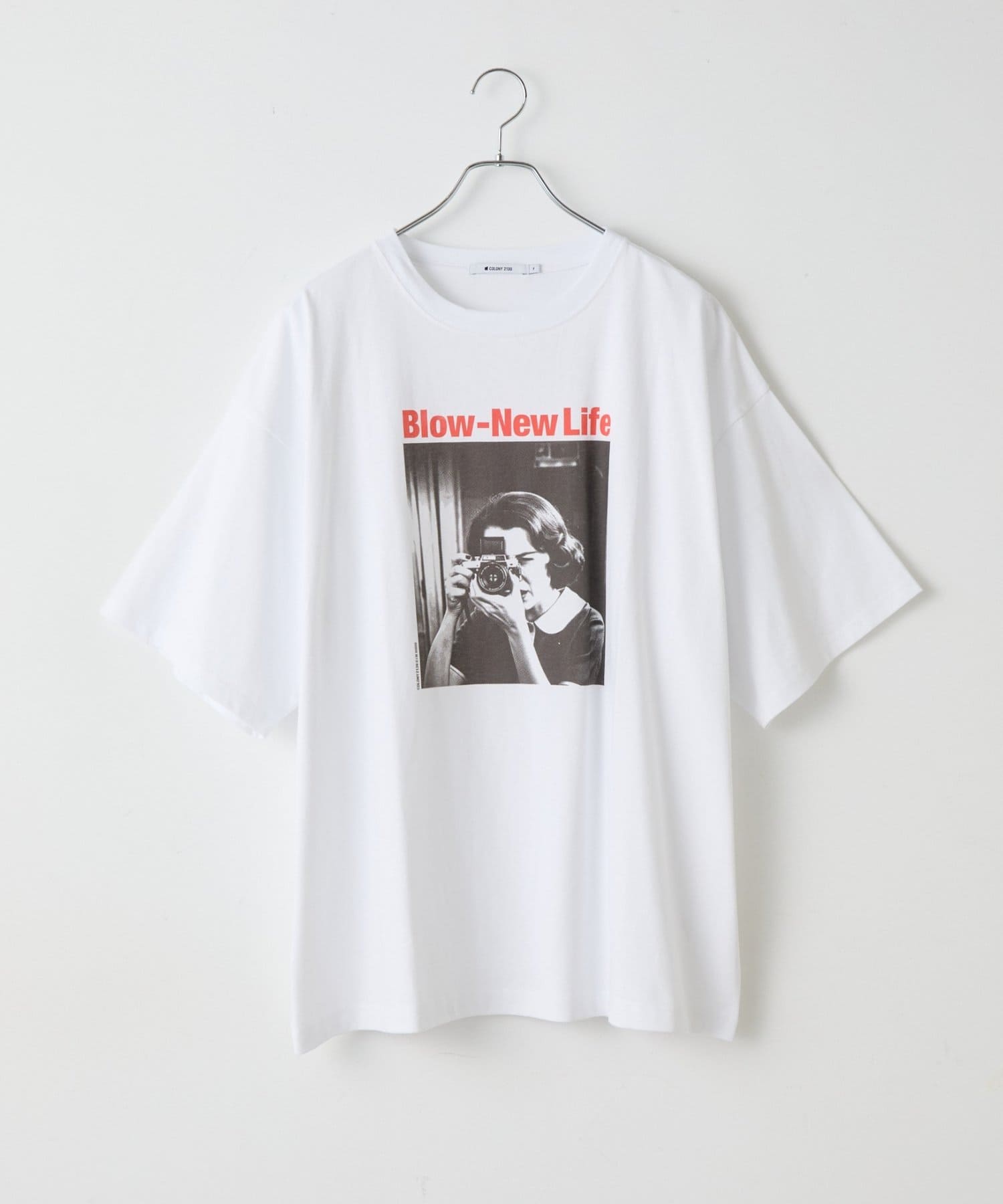 COLONY 2139(コロニー トゥーワンスリーナイン) SayCheeseフォトBIGＴシャツ