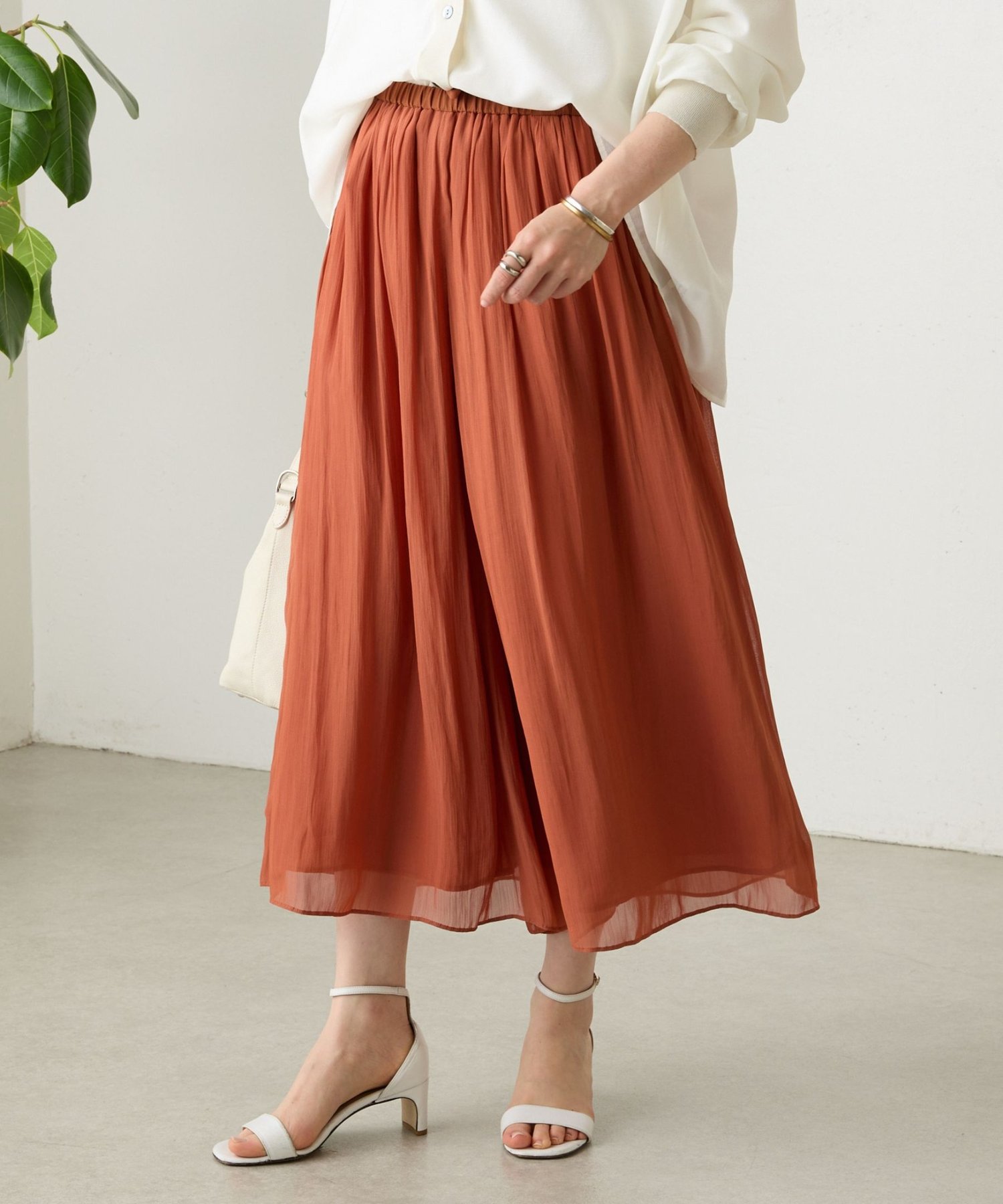 BEARDSLEY(ビアズリー) NEWシワシフォンギャザーパンツ