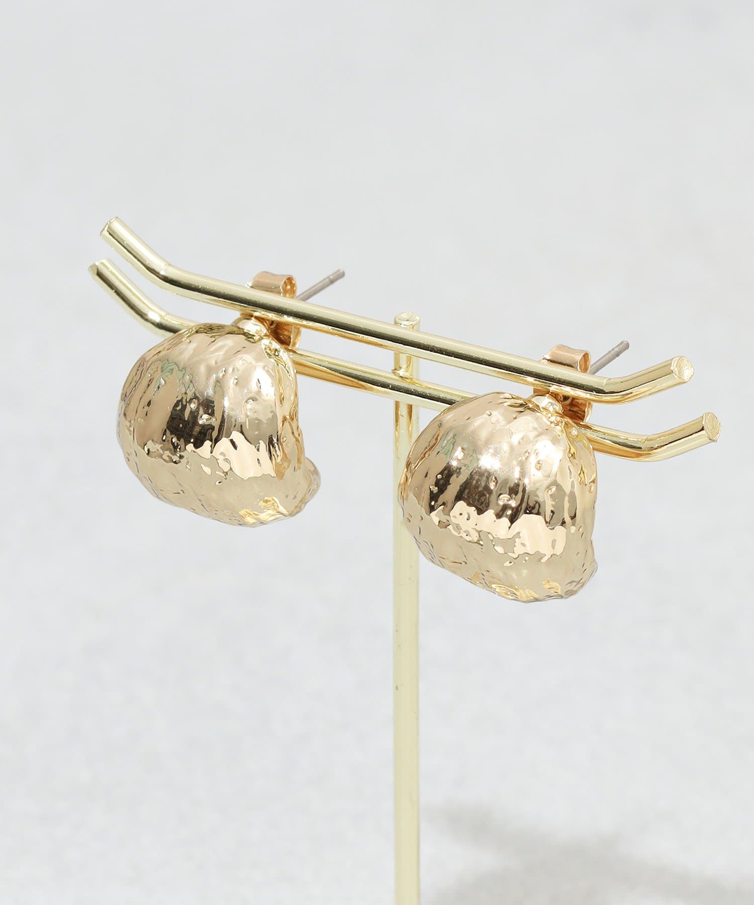 3COINS(スリーコインズ) タタキメタルピアス