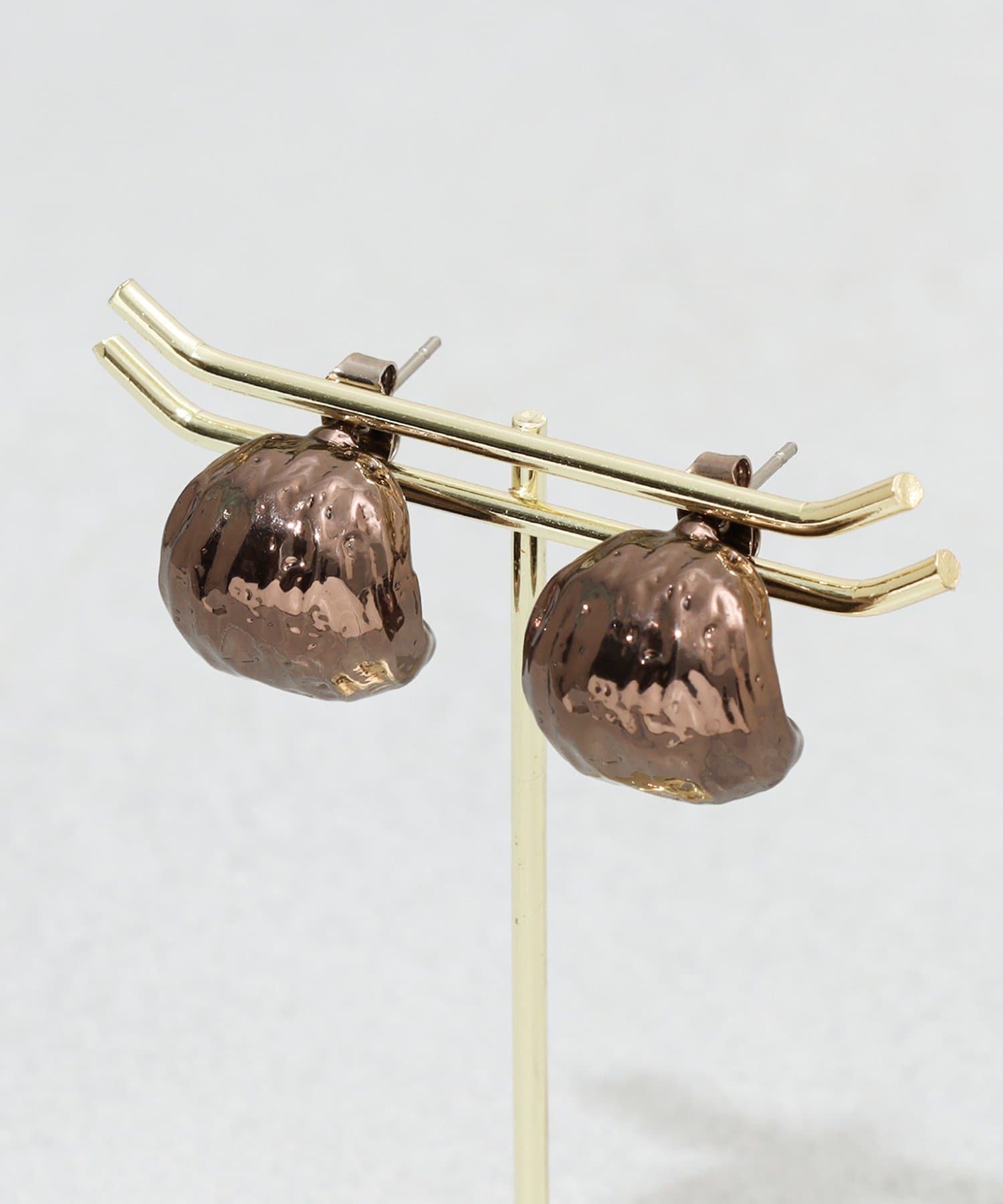 3COINS(スリーコインズ) タタキメタルピアス