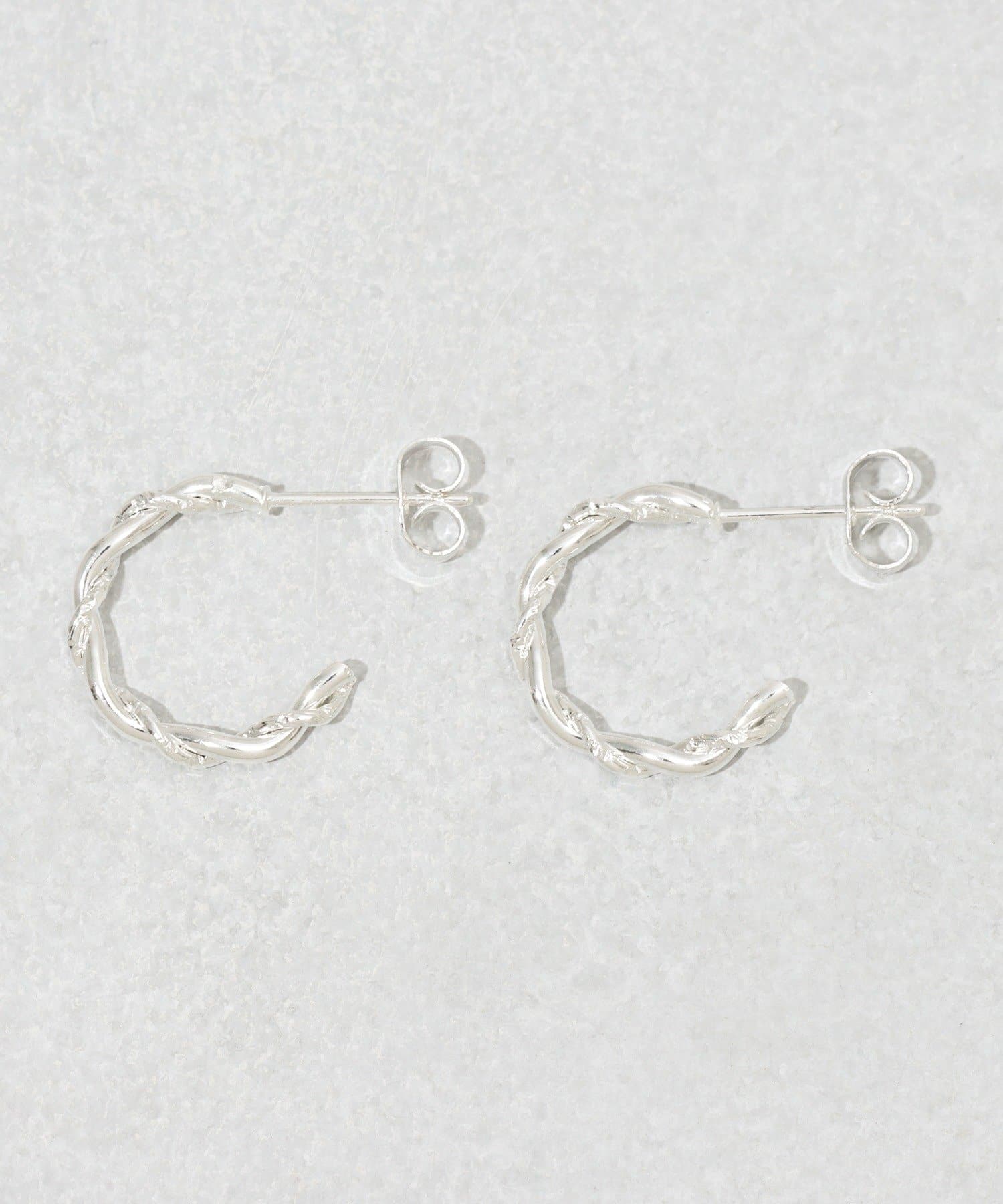 3COINS(スリーコインズ) ロープフープピアス