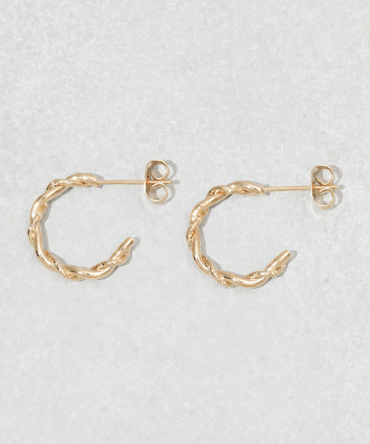 3COINS(スリーコインズ) ロープフープピアス