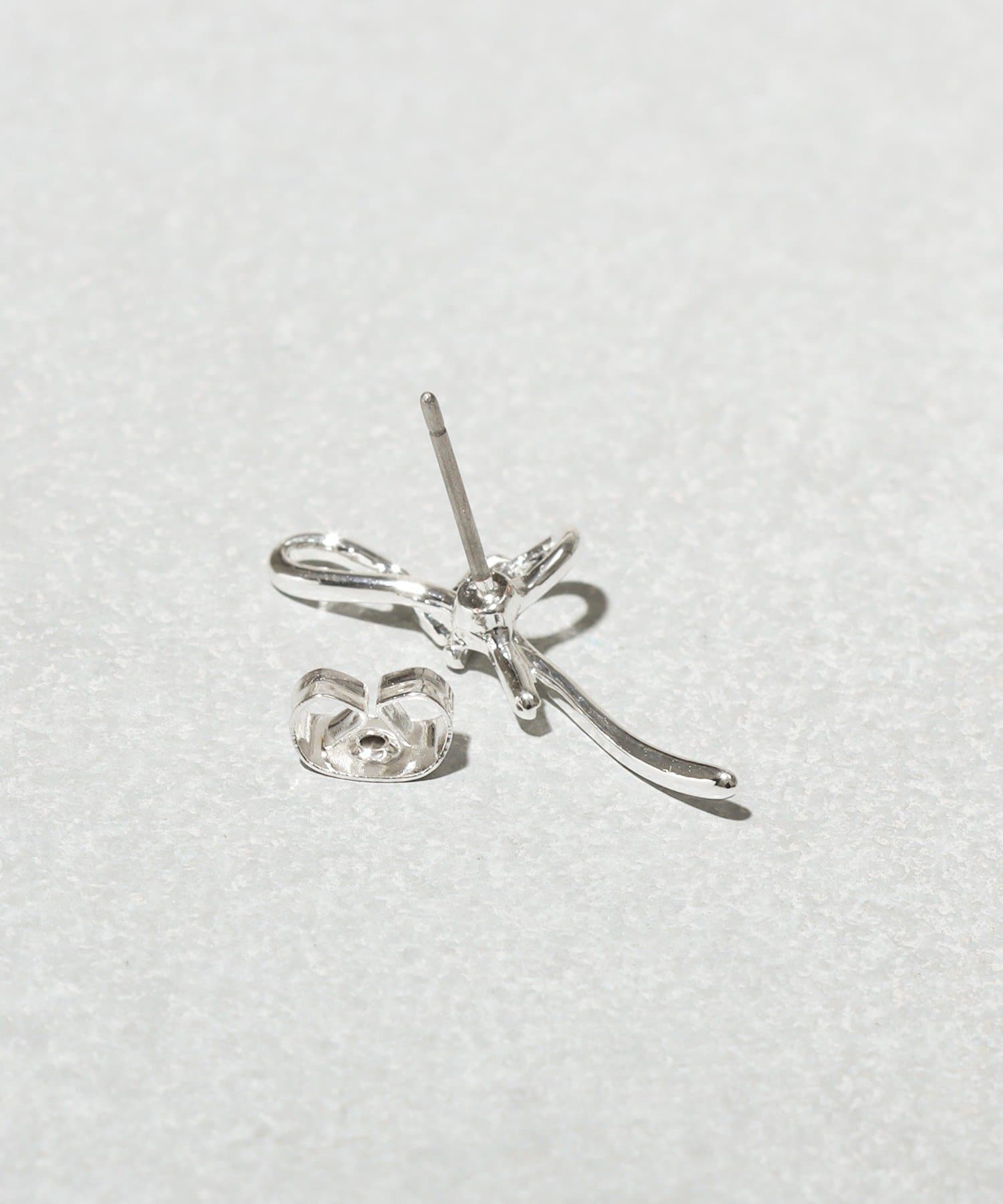 3COINS(スリーコインズ) ロングリボンピアス