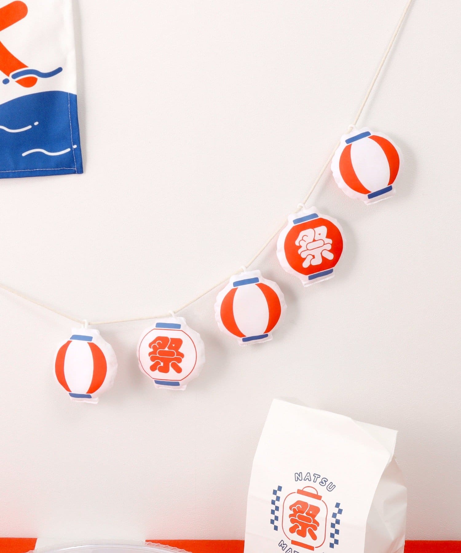 3COINS(スリーコインズ) 提灯ガーランド／夏祭り