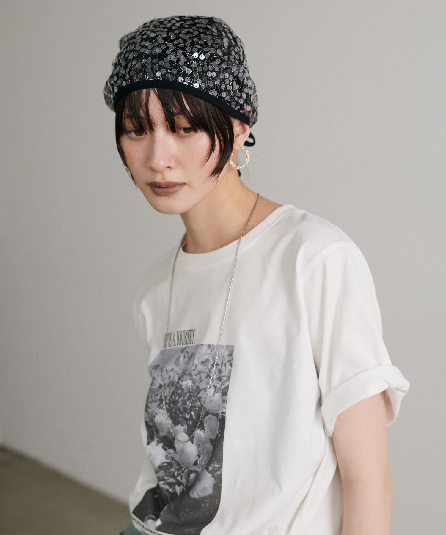 LARUTA(ラルータ) 【Web限定】スパンコールバブーシュカ