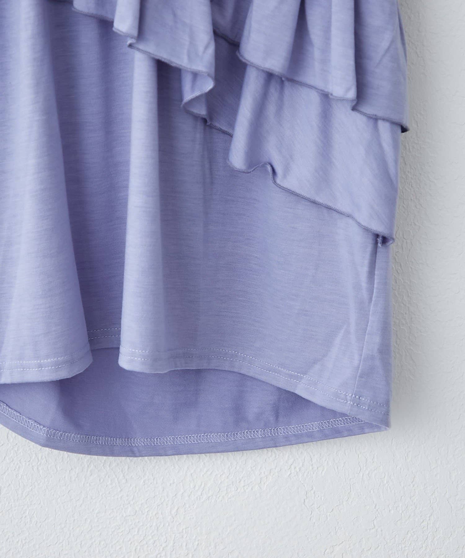 NICE CLAUP / OLIVE des OLIVE OUTLET(ナイスクラップ  / オリーブ デ オリーブ アウトレット) 【continuer】マルチウェイオフショルフリルTee