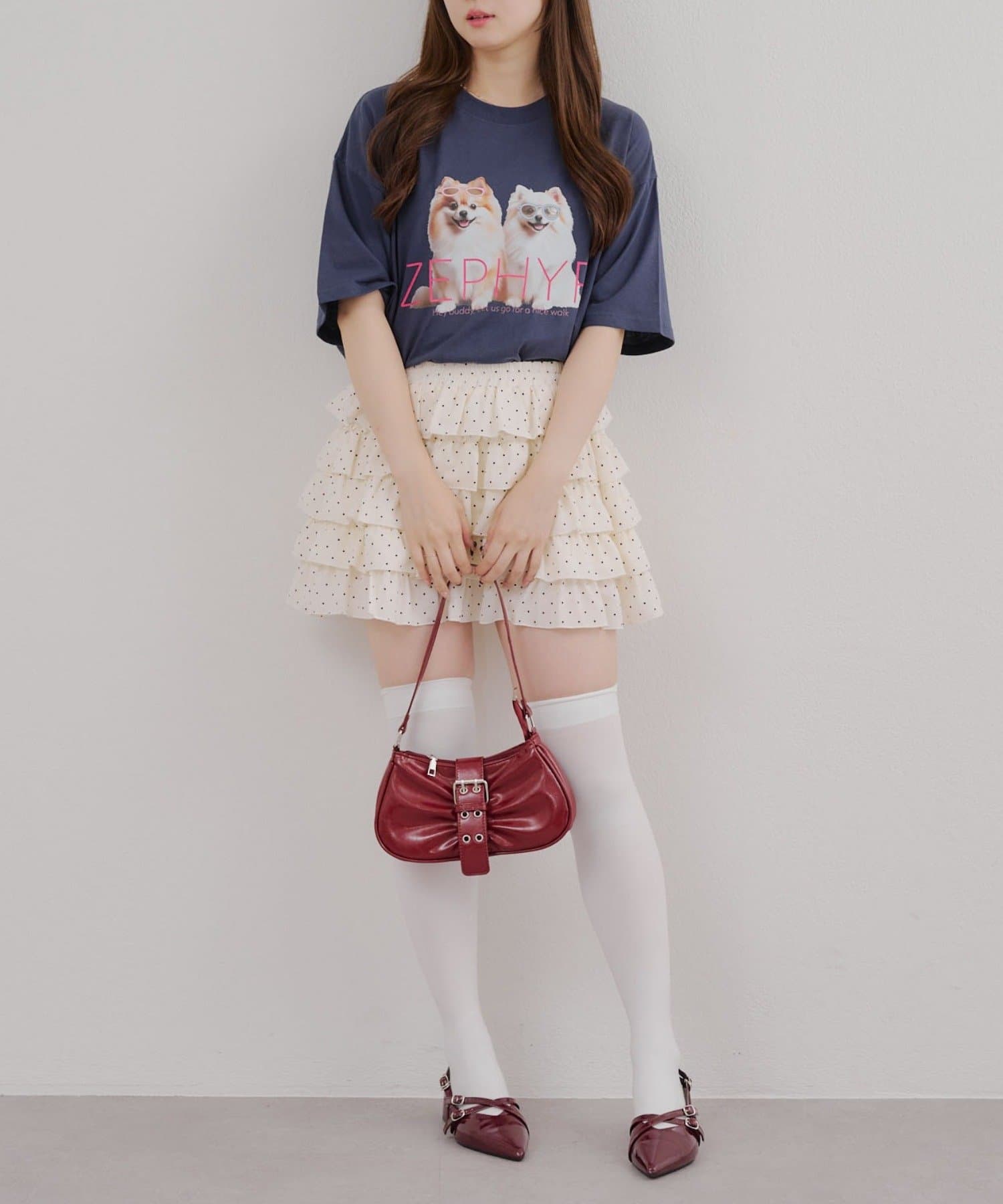 NICE CLAUP / OLIVE des OLIVE OUTLET(ナイスクラップ  / オリーブ デ オリーブ アウトレット) 【RMAF】犬メガネBigT