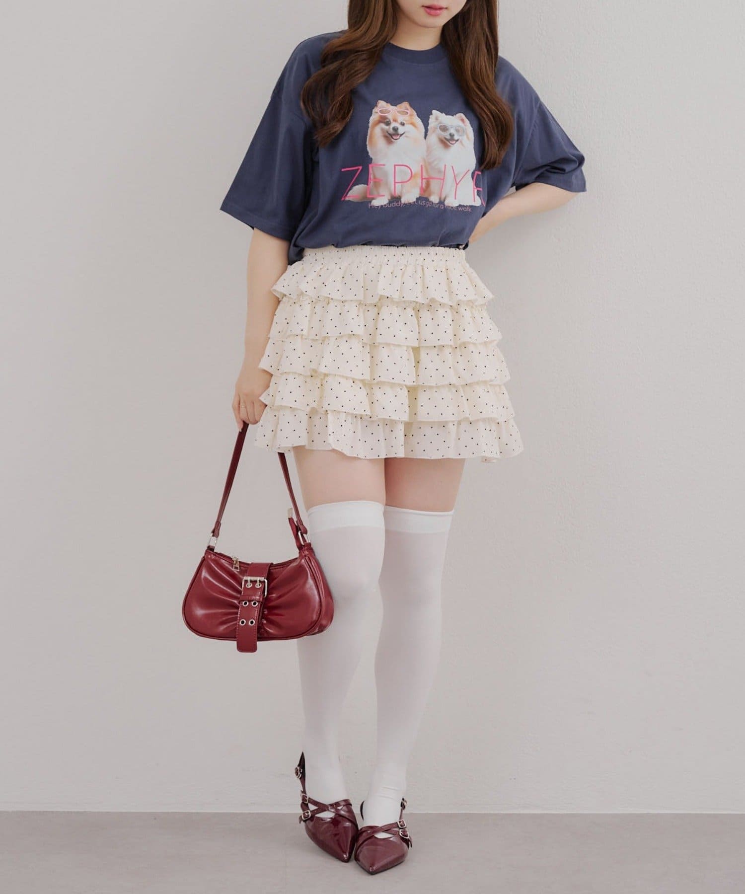NICE CLAUP / OLIVE des OLIVE OUTLET(ナイスクラップ  / オリーブ デ オリーブ アウトレット) 【RMAF】犬メガネBigT