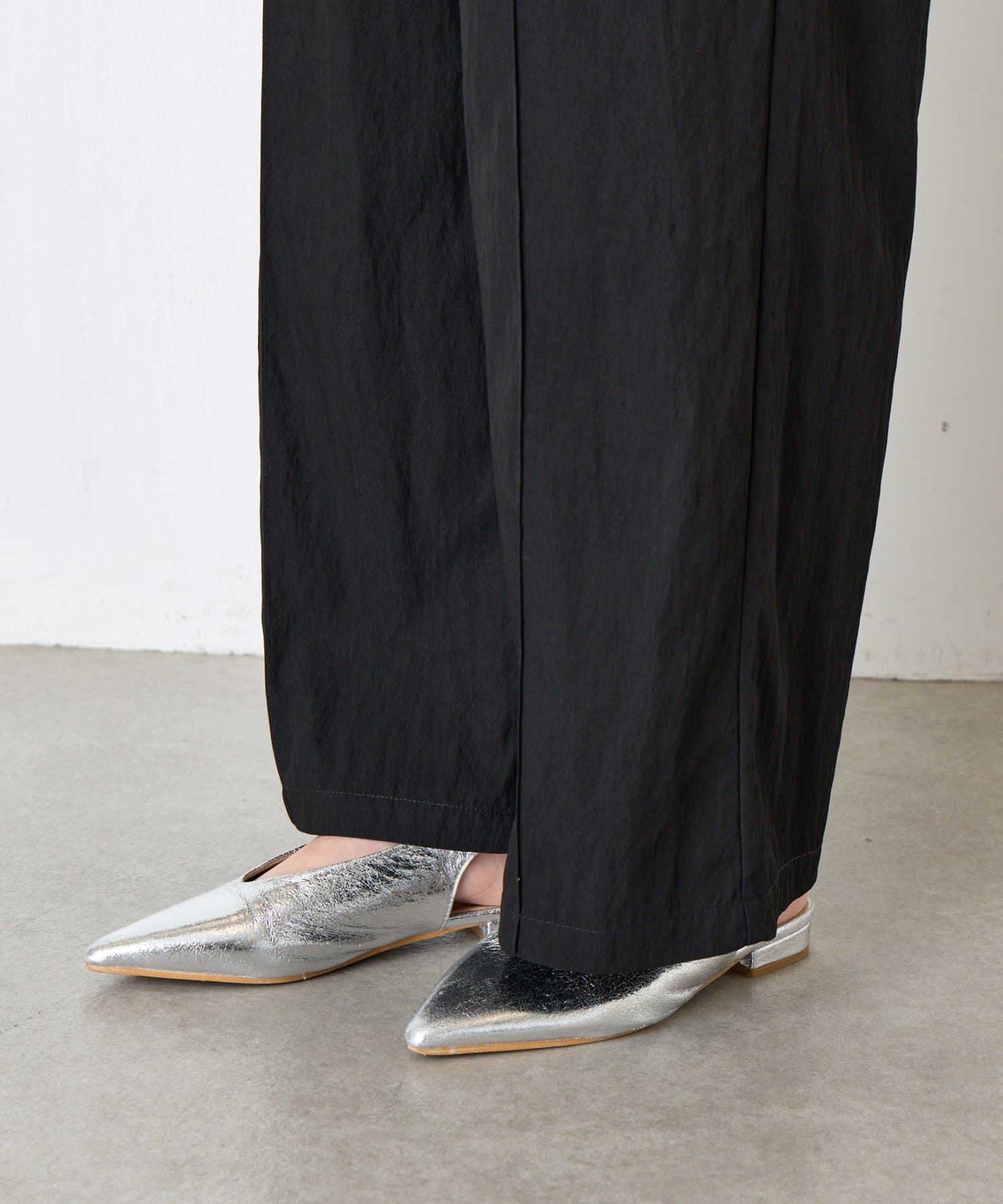 Jena　espace merveilleux(ジェナ　エスパスメルヴェイユ) 【サイズ展開あり】リラックスシボイージーパンツ