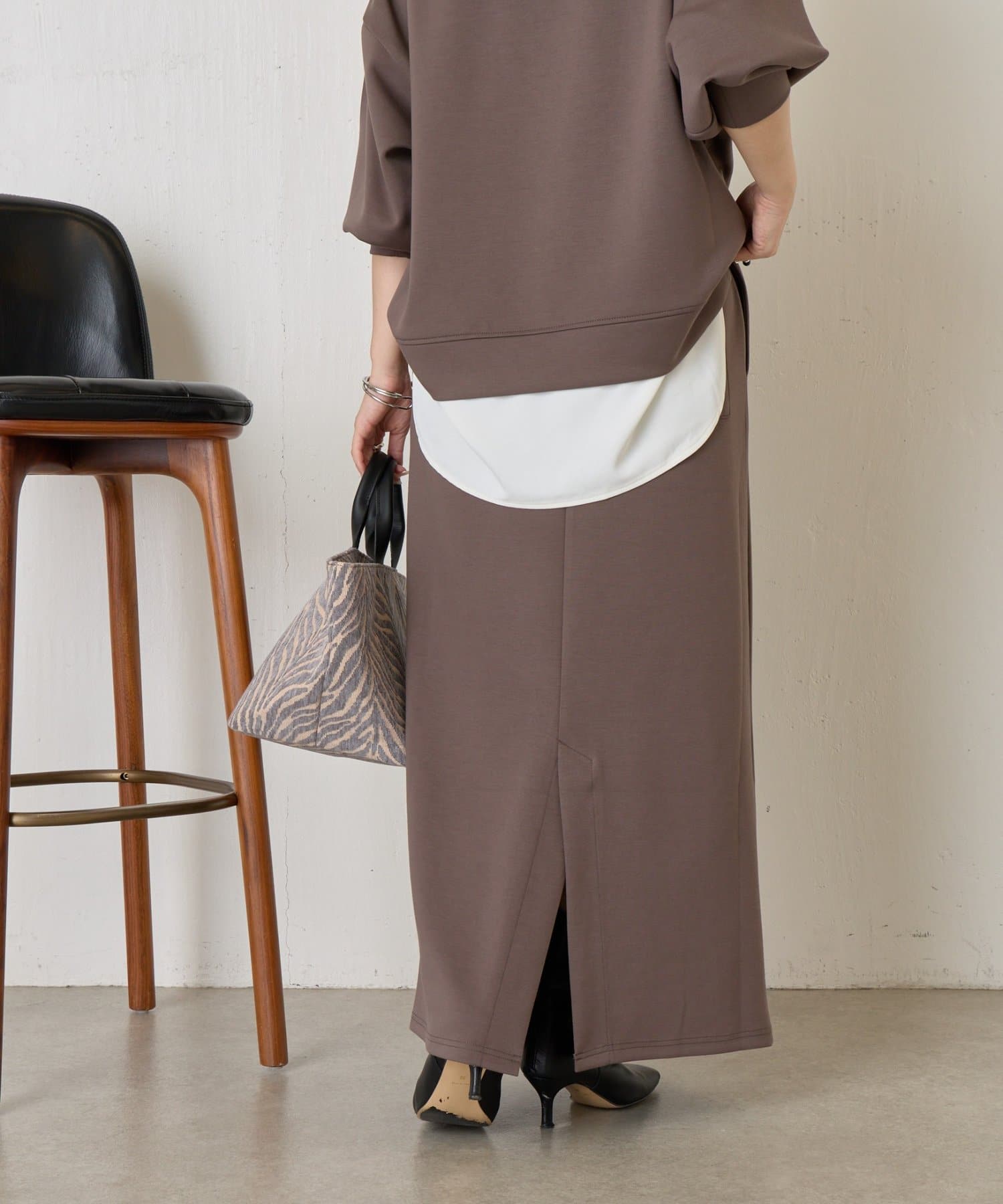 Jena　espace merveilleux(ジェナ　エスパスメルヴェイユ) レイヤードライクセットアップ