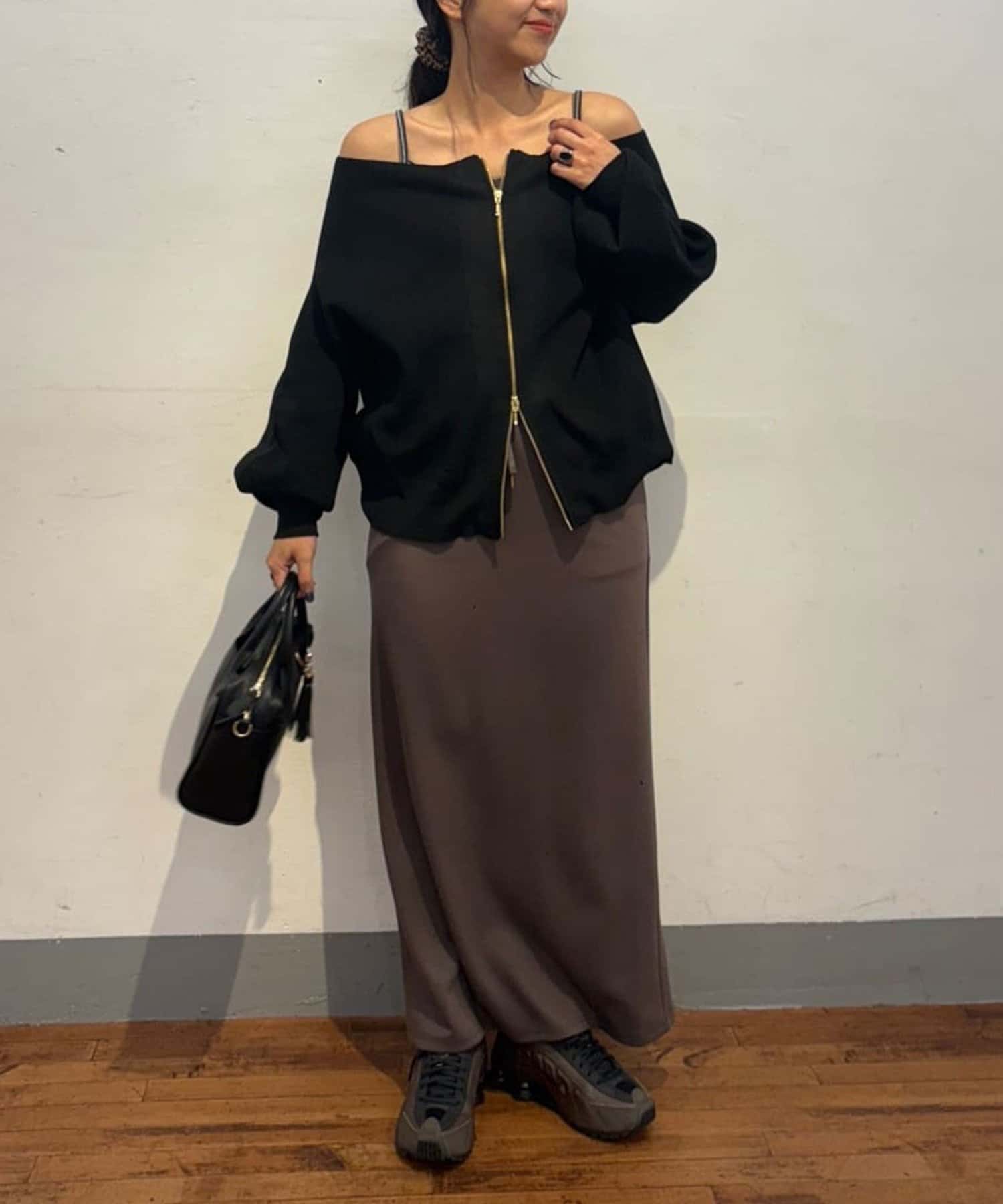 Jena　espace merveilleux(ジェナ　エスパスメルヴェイユ) 【大好評につき再販】レイヤードライクセットアップ