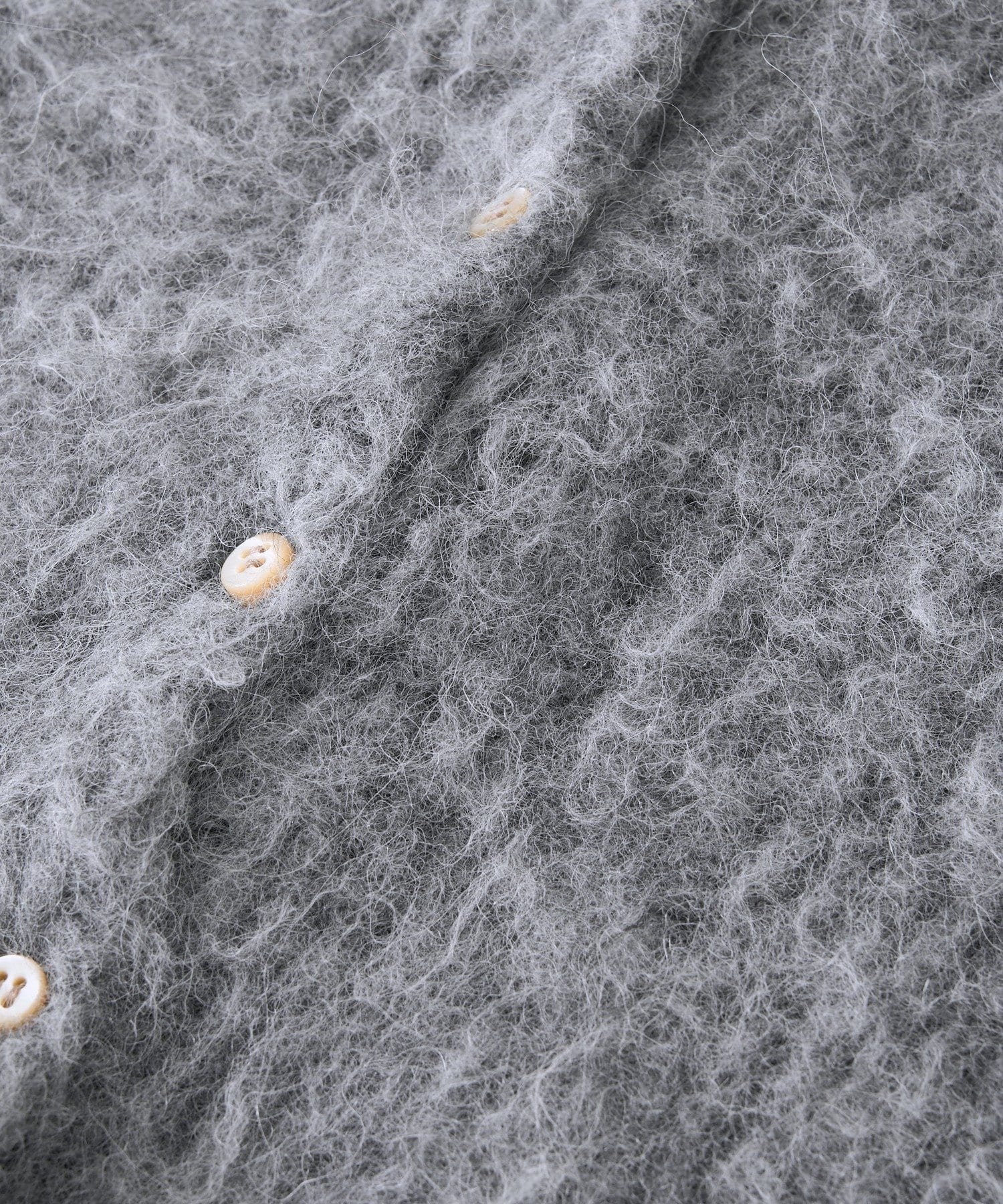 RIVE DROITE(リヴドロワ) 【ふんわり柔らか】ヘアリーショートカーディガン