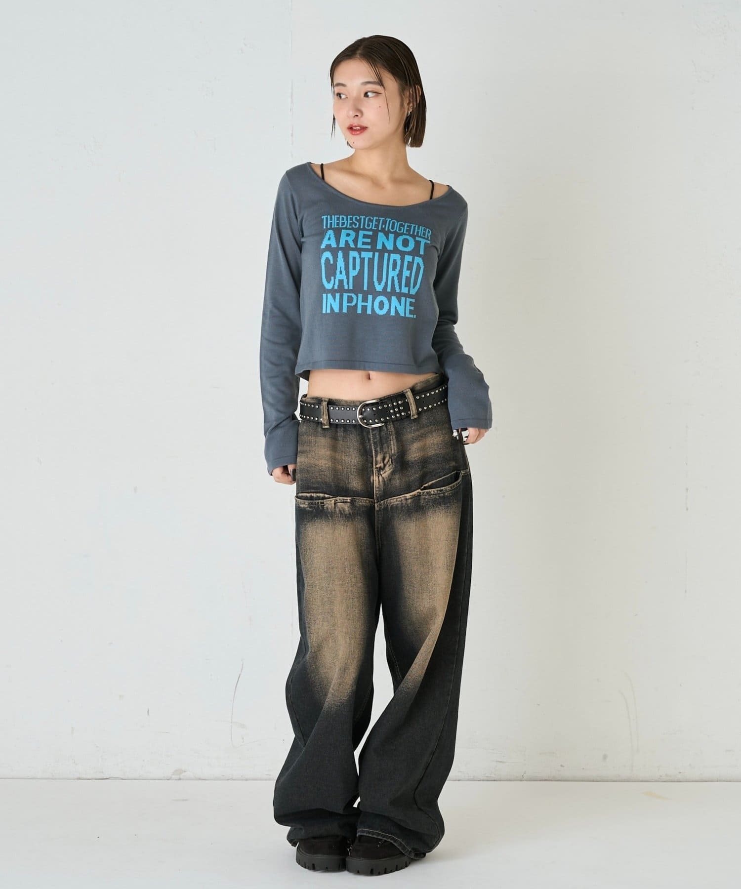 WHO’S WHO gallery(フーズフーギャラリー) スラッシュポケットデニム