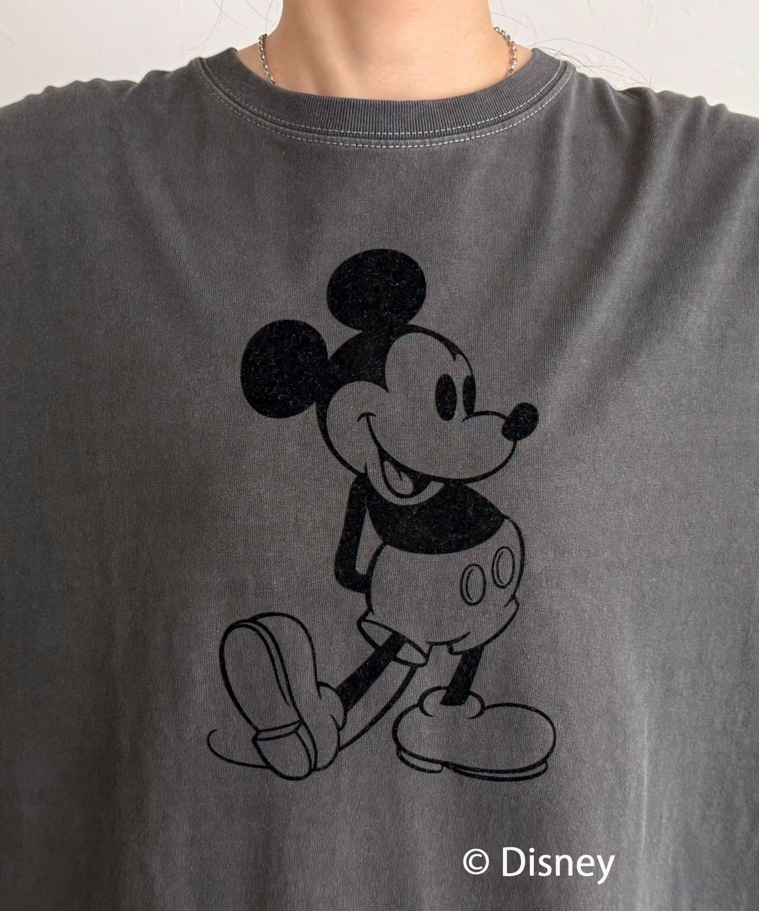 FREDY & GLOSTER(フレディ アンド グロスター) 【GOOD ROCK SPEED】Mickey フロッキープリントBIGTシャツ
