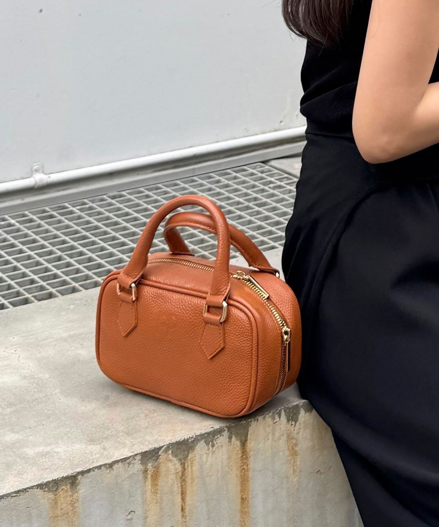 FREDY & GLOSTER(フレディ アンド グロスター) FRミニレザーボストンバッグ