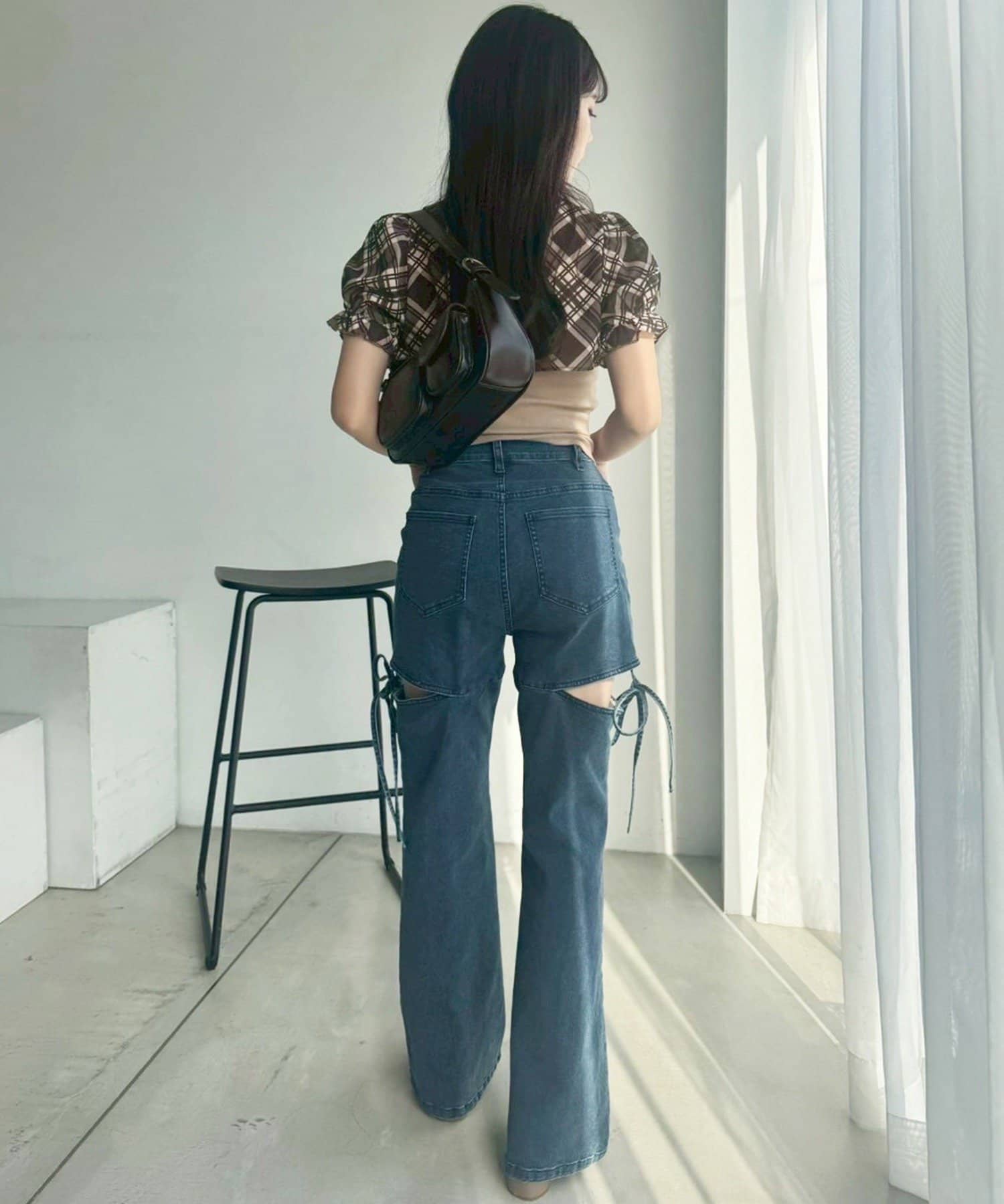 NICE CLAUP / OLIVE des OLIVE OUTLET(ナイスクラップ  / オリーブ デ オリーブ アウトレット) 【one after another】インナーセットボレロブラウス