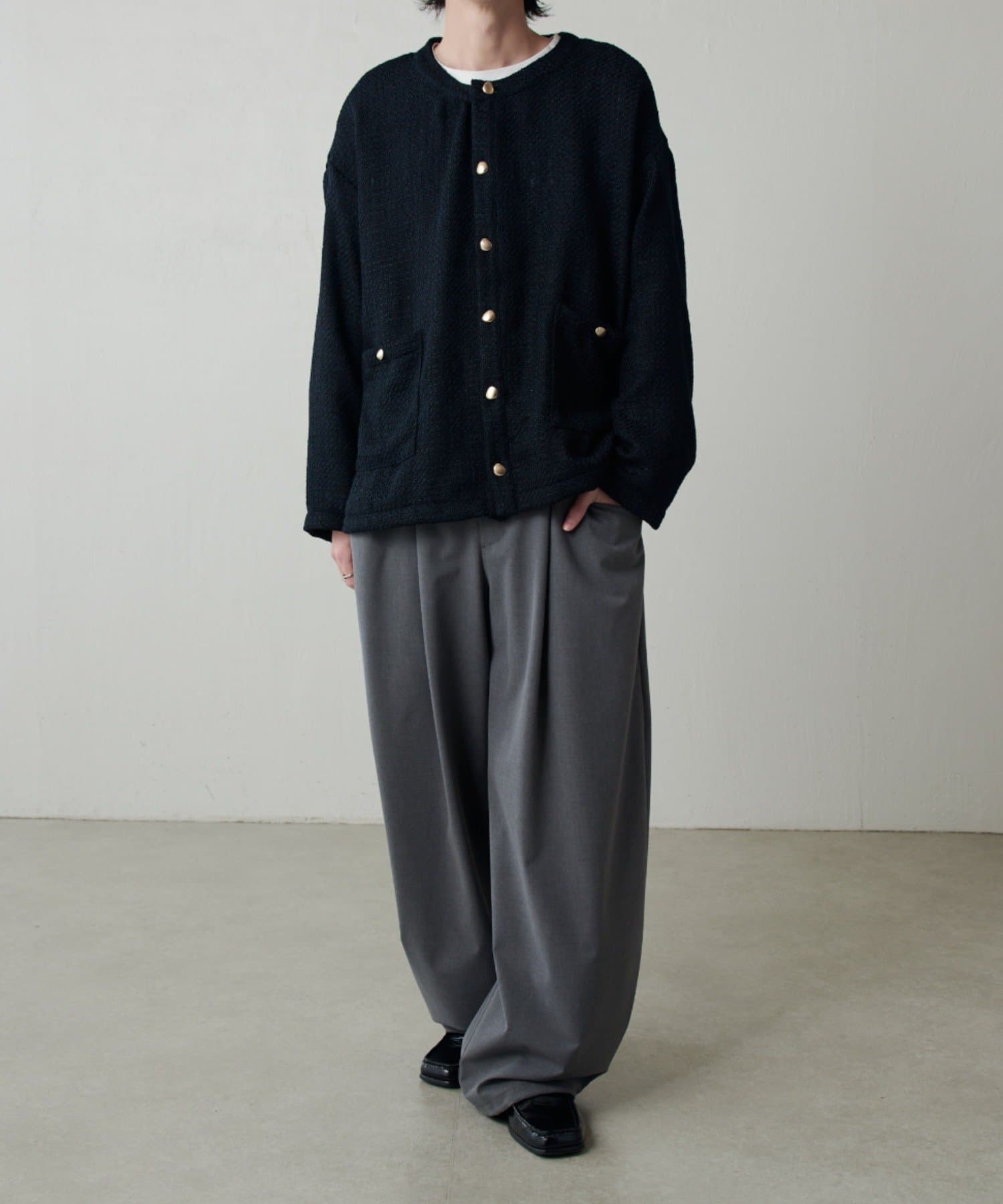 Lui's(ルイス) ファニーツイードカーディガン