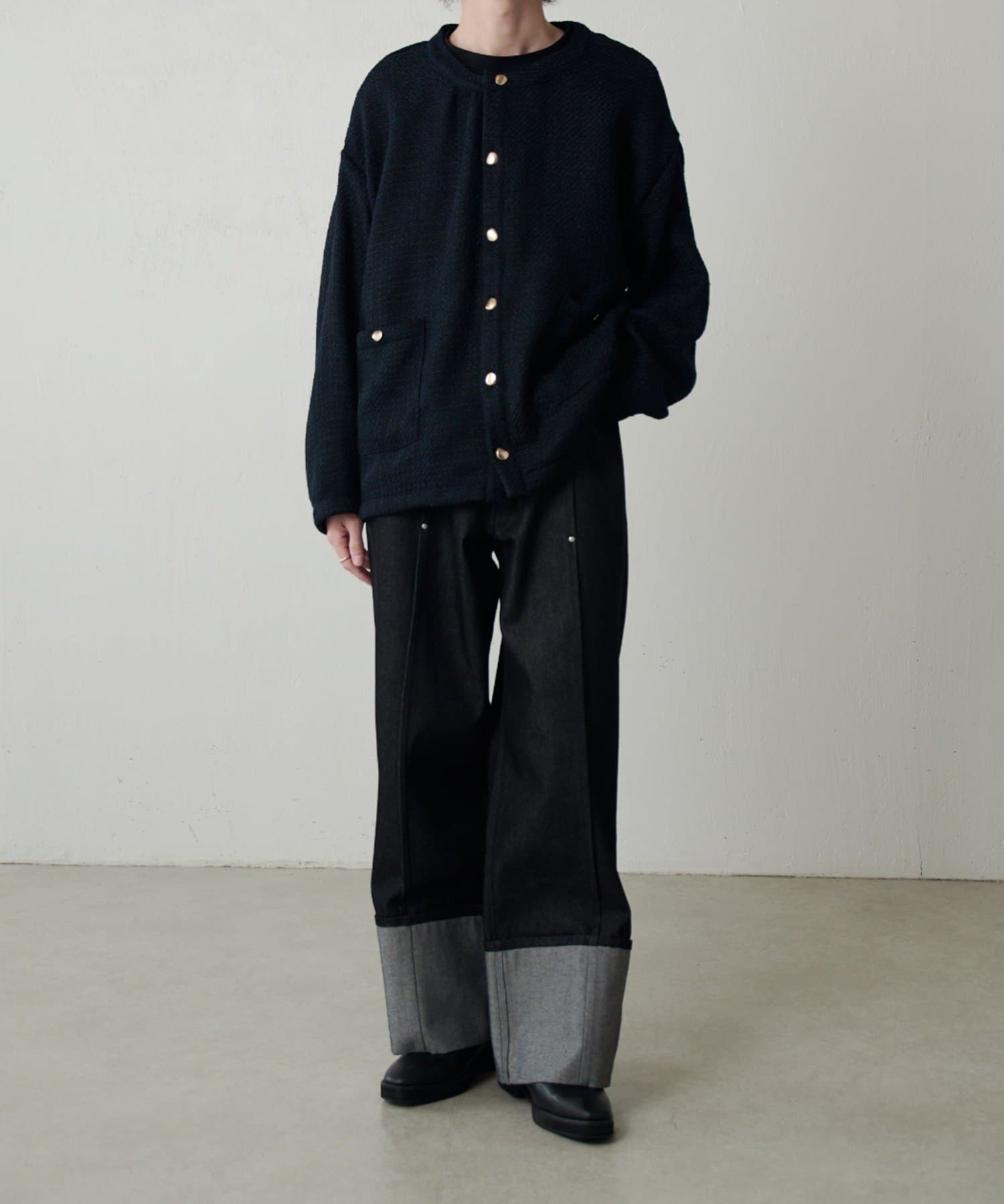 Lui's(ルイス) ファニーツイードカーディガン