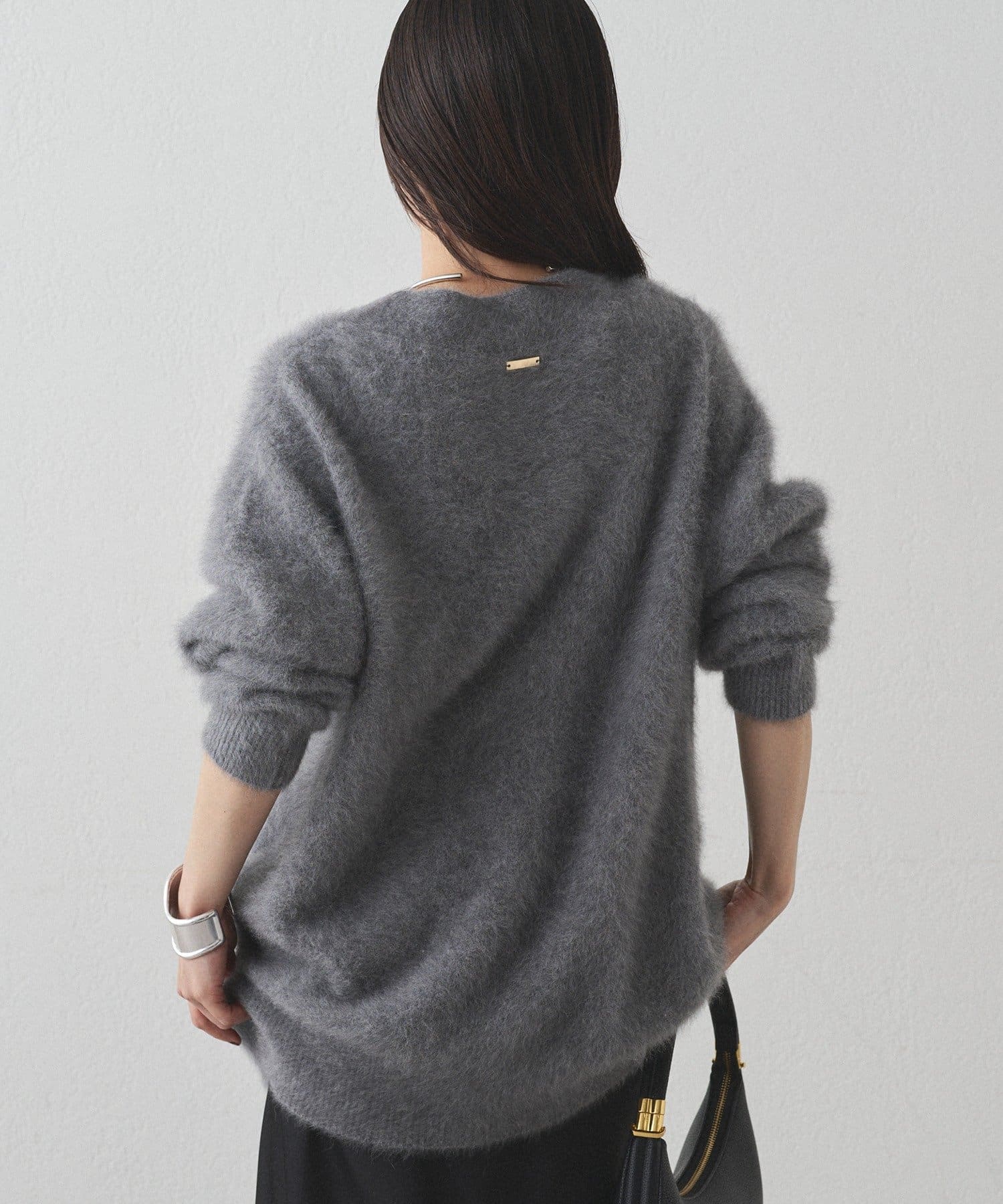 LOUNGEDRESS(ラウンジドレス) FURカシミヤニットカーデ