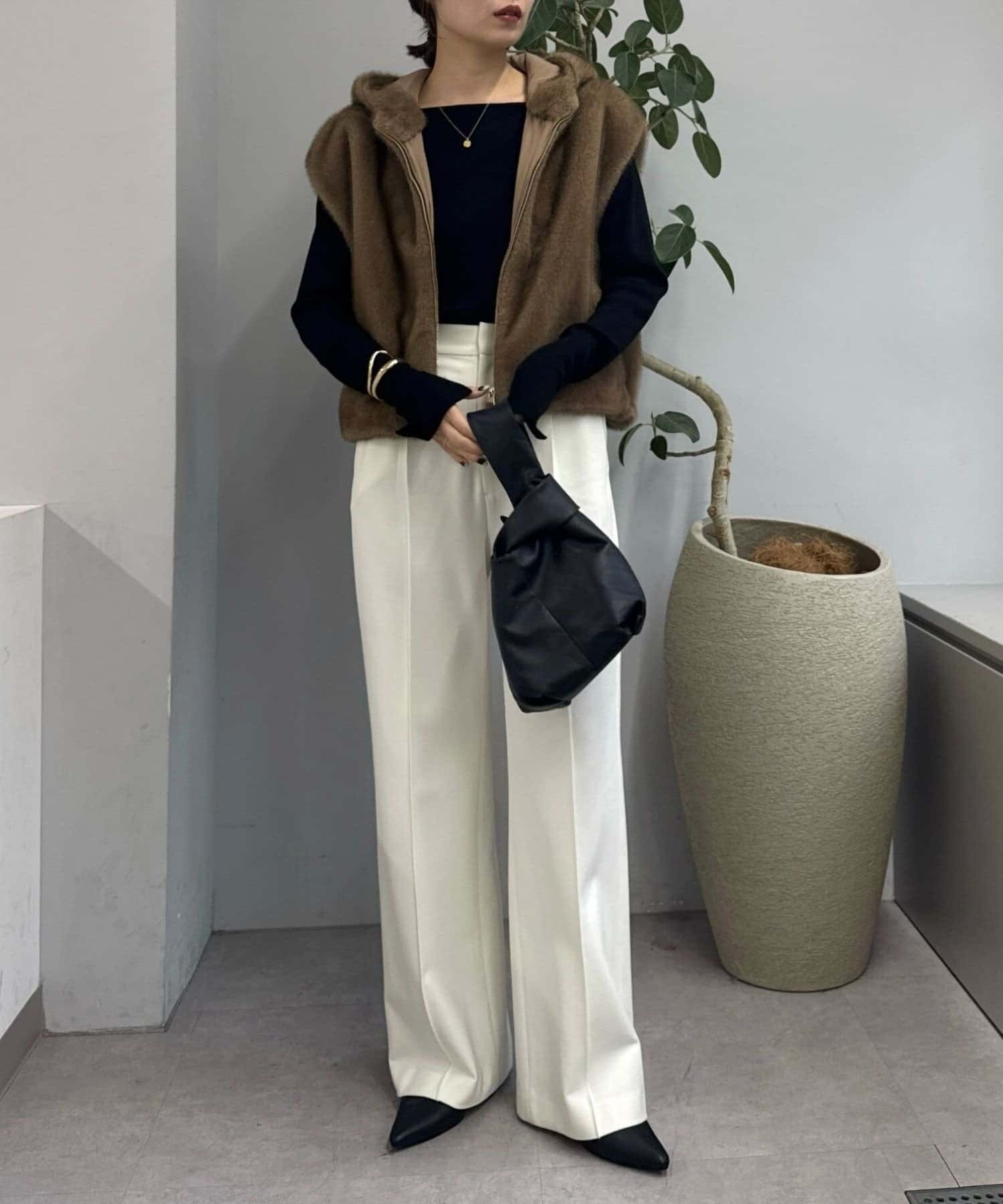 GALLARDAGALANTE(ガリャルダガランテ) 【手洗い可】ボートニットプルオーバー