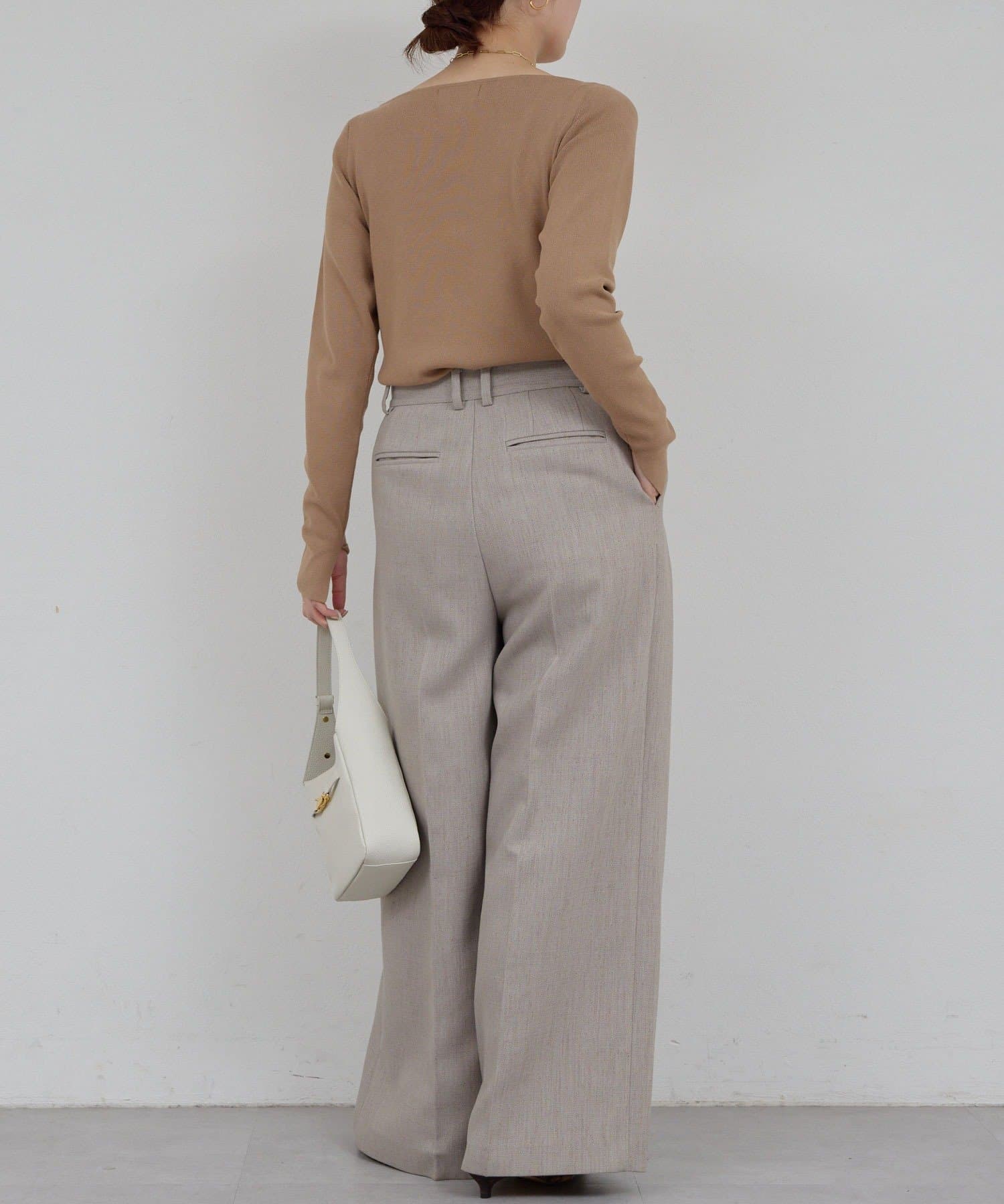 GALLARDAGALANTE(ガリャルダガランテ) 【新色登場！】【手洗い可】ボートニットプルオーバー