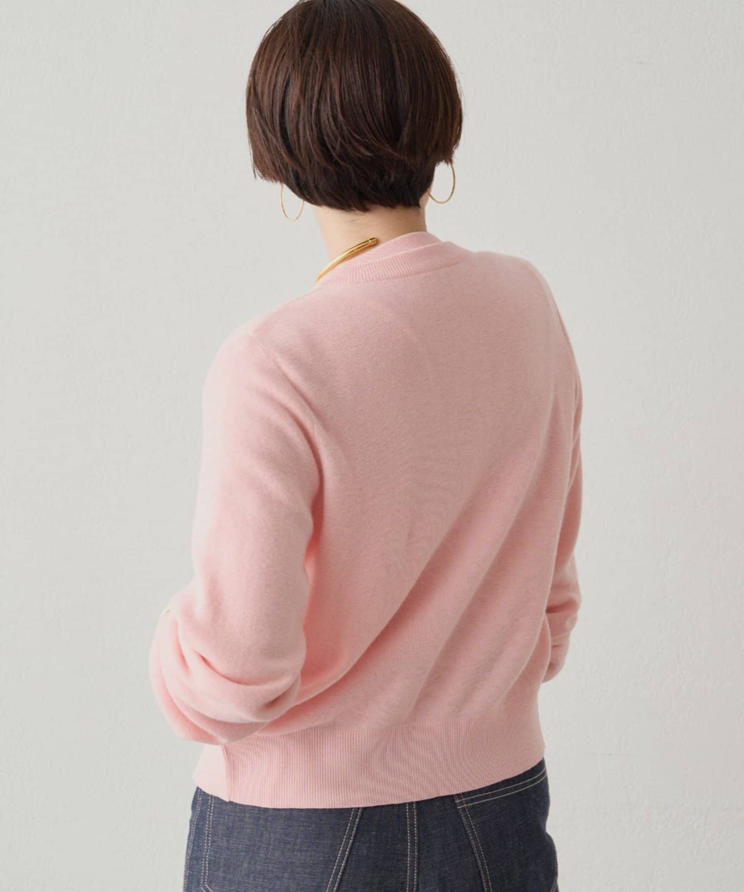 LOUNGEDRESS(ラウンジドレス) ウールカシミヤニットカーデ