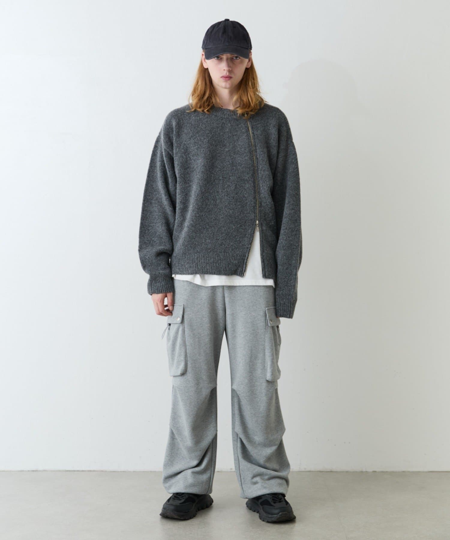 Lui's(ルイス) 【Neucon/ニューコン】ダブルポケットパラシュートスウェットカーゴパンツ