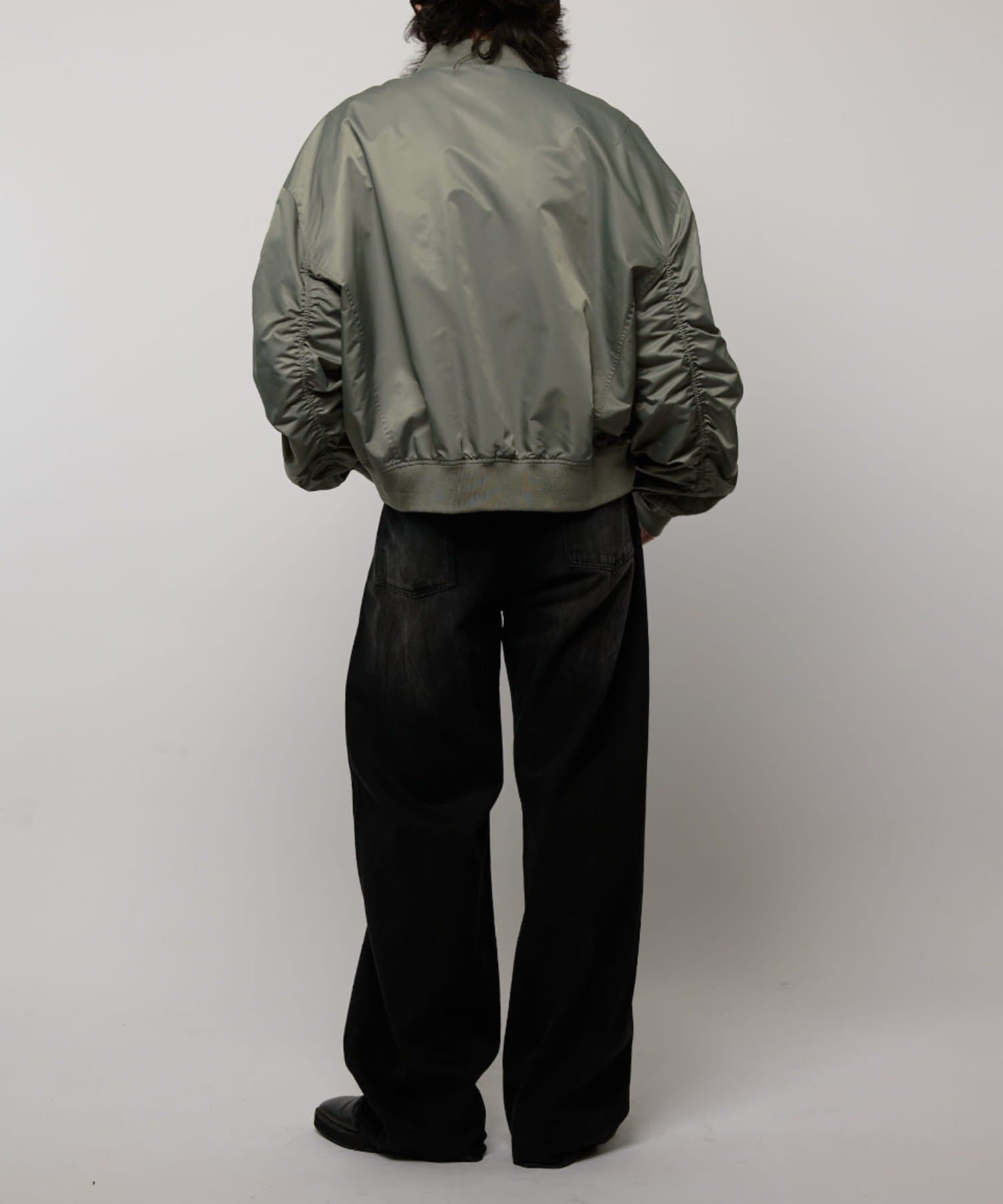 Lui's(ルイス) 【Neucon/ニューコン】シャーリングアームボリュームナイロンMA-1