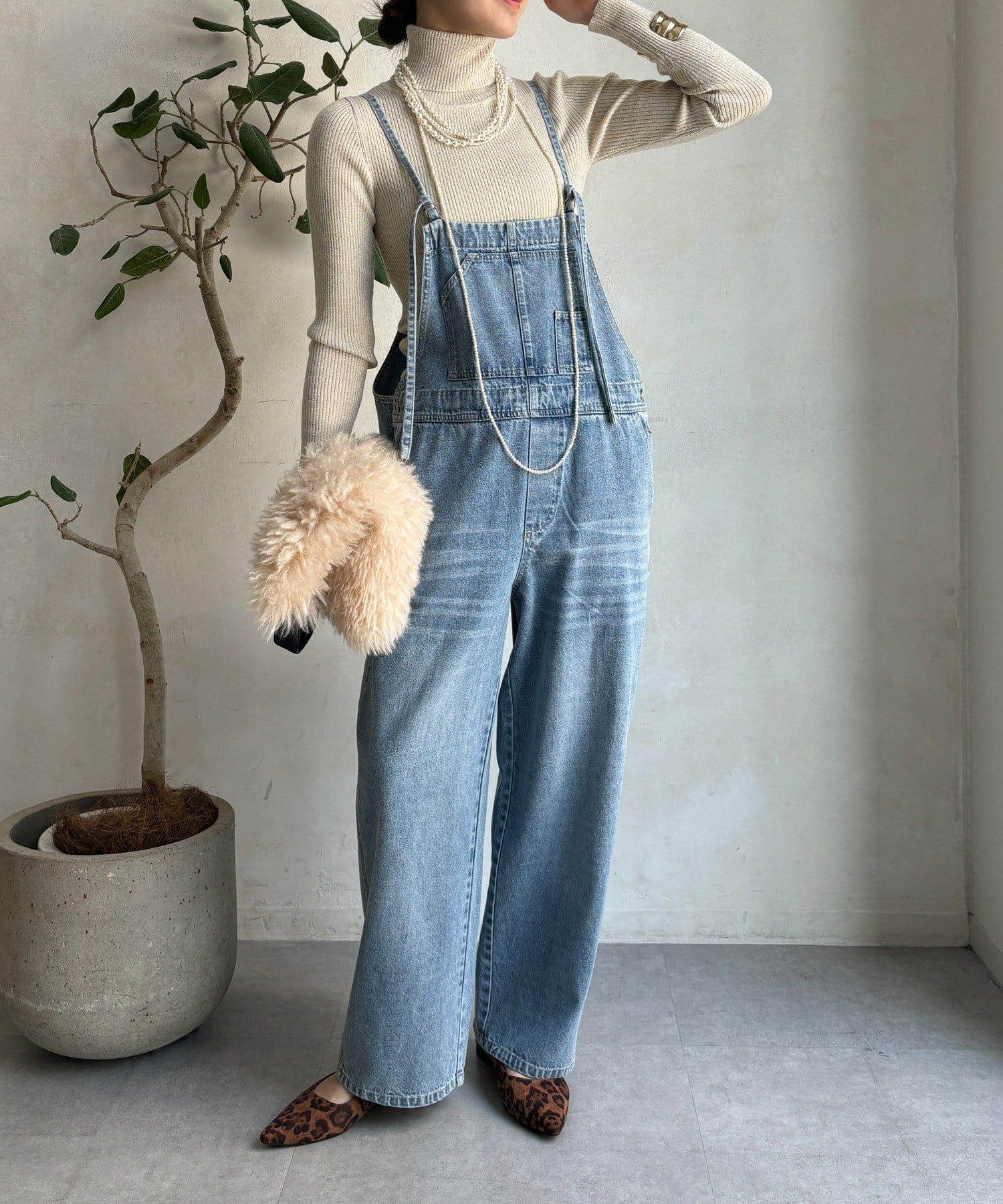 WEB限定】ラメタートルネックプルオーバー | DOUDOU(ドゥドゥ