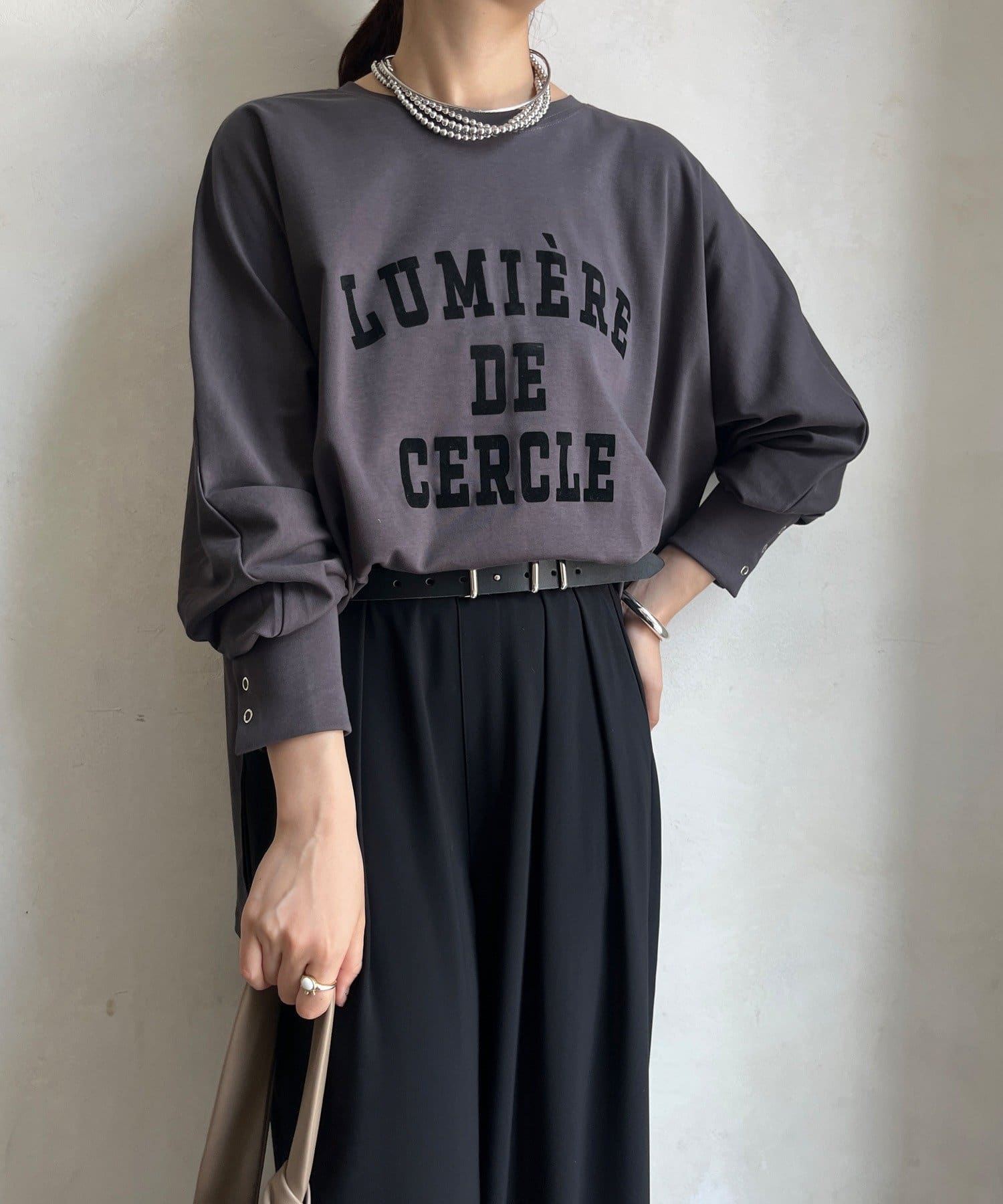 DOUDOU(ドゥドゥ) LUMIEREドルマンフロッキーロンTEE