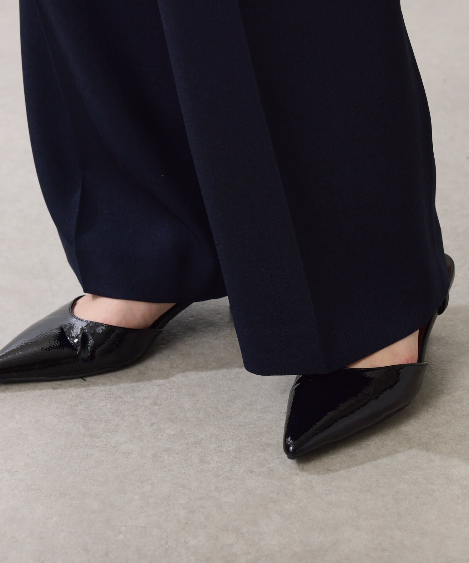 COLLAGE GALLARDAGALANTE(コラージュ ガリャルダガランテ) 《予告》【最大3BUY15％OFF！セレモニーフェア対象】ウールライクタックパンツ/カセット服