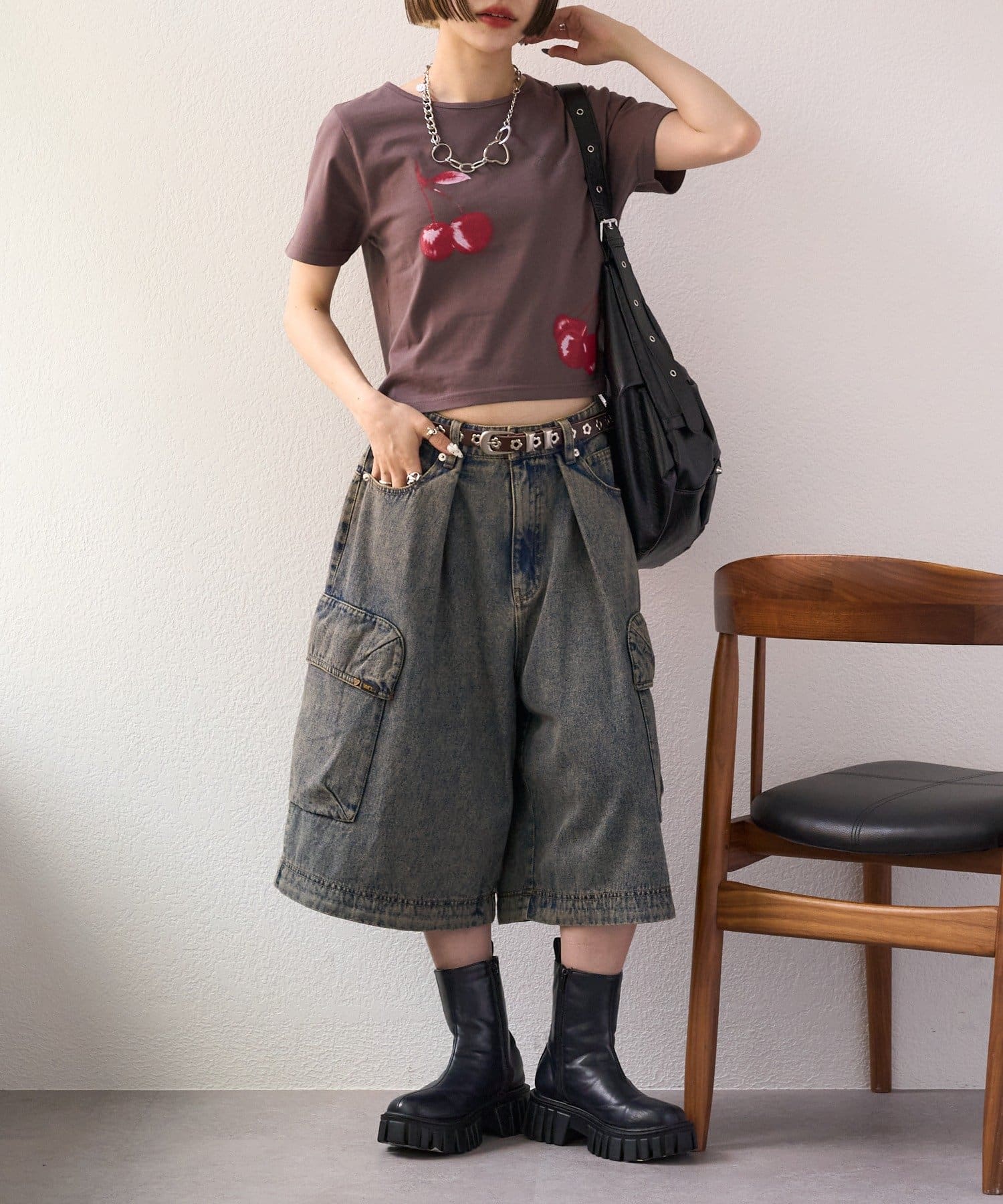 w closet(ダブルクローゼット) 【期間限定15％オフ】【スタッフ支持率No.1】【2WAY】カーゴパンツ
