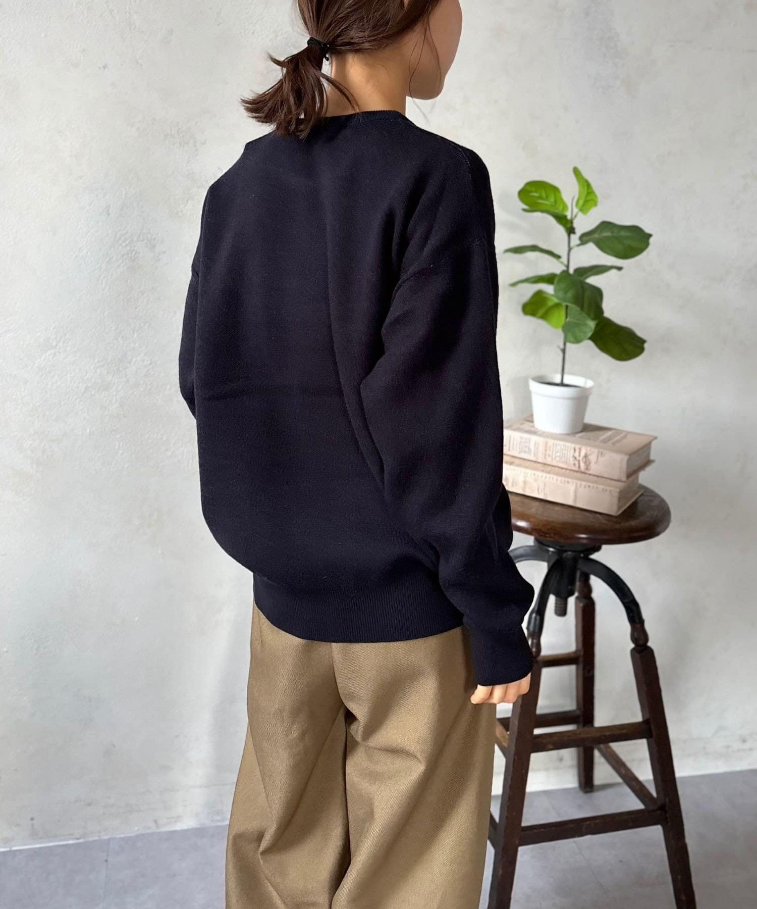 LOCUST(ローカスト) 【4色展開】ねこちゃんジャガードニット